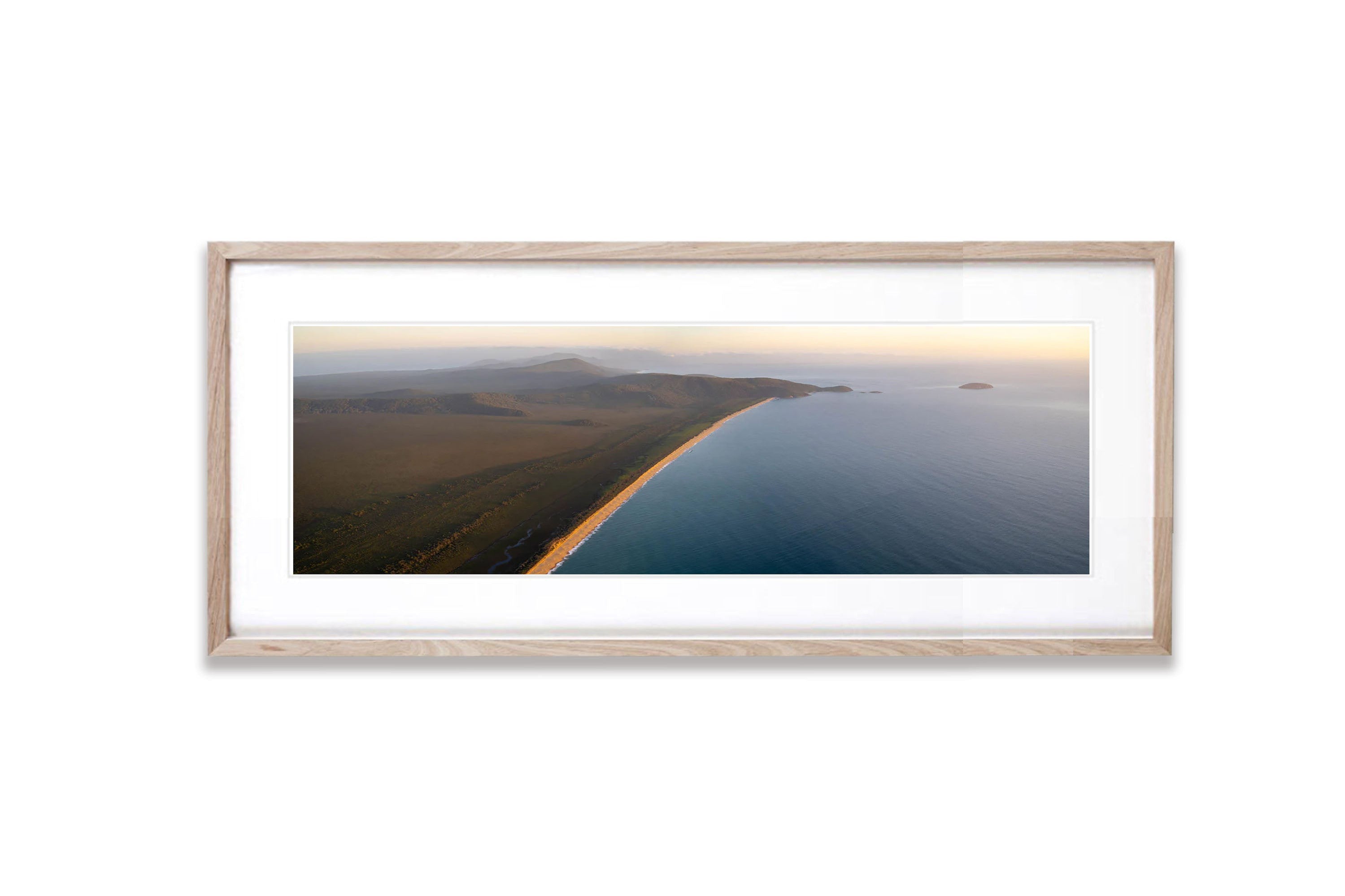 Five Mile Beach from above, Wilson's Promontory