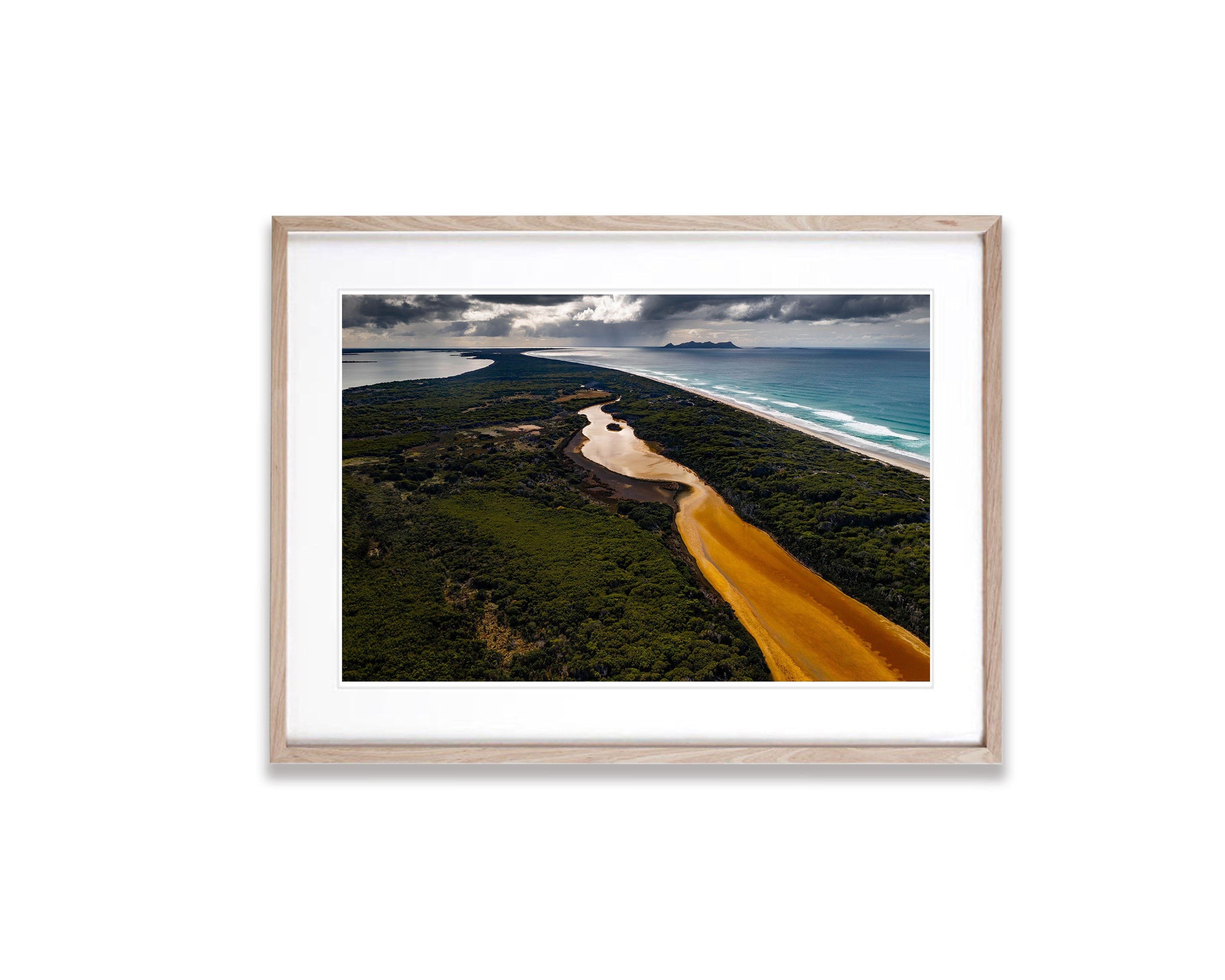 Coastal Lagoon, Flinders Island, Tasmania