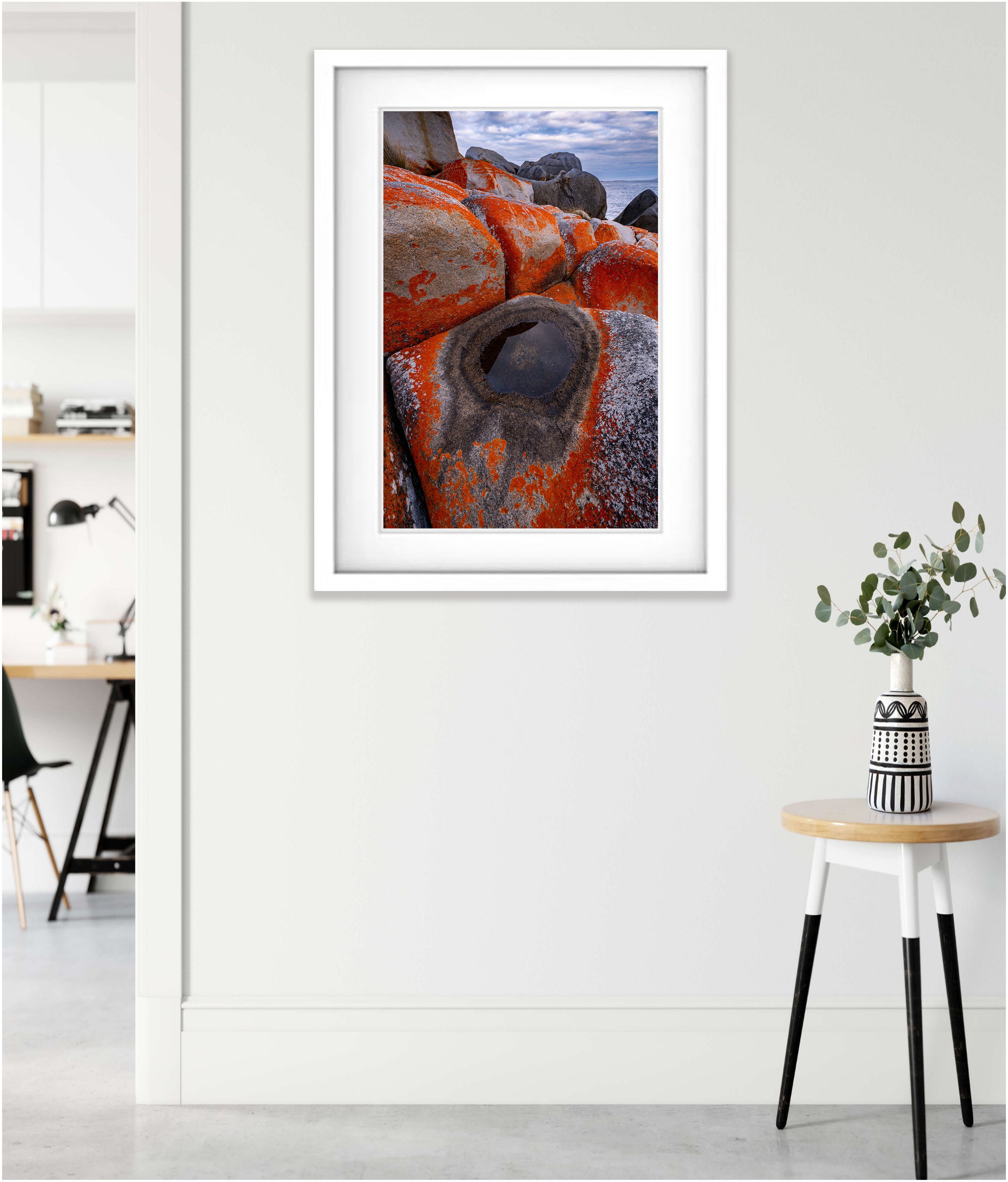 Red Lichen Rocks #4, Flinders Island, Tasmania