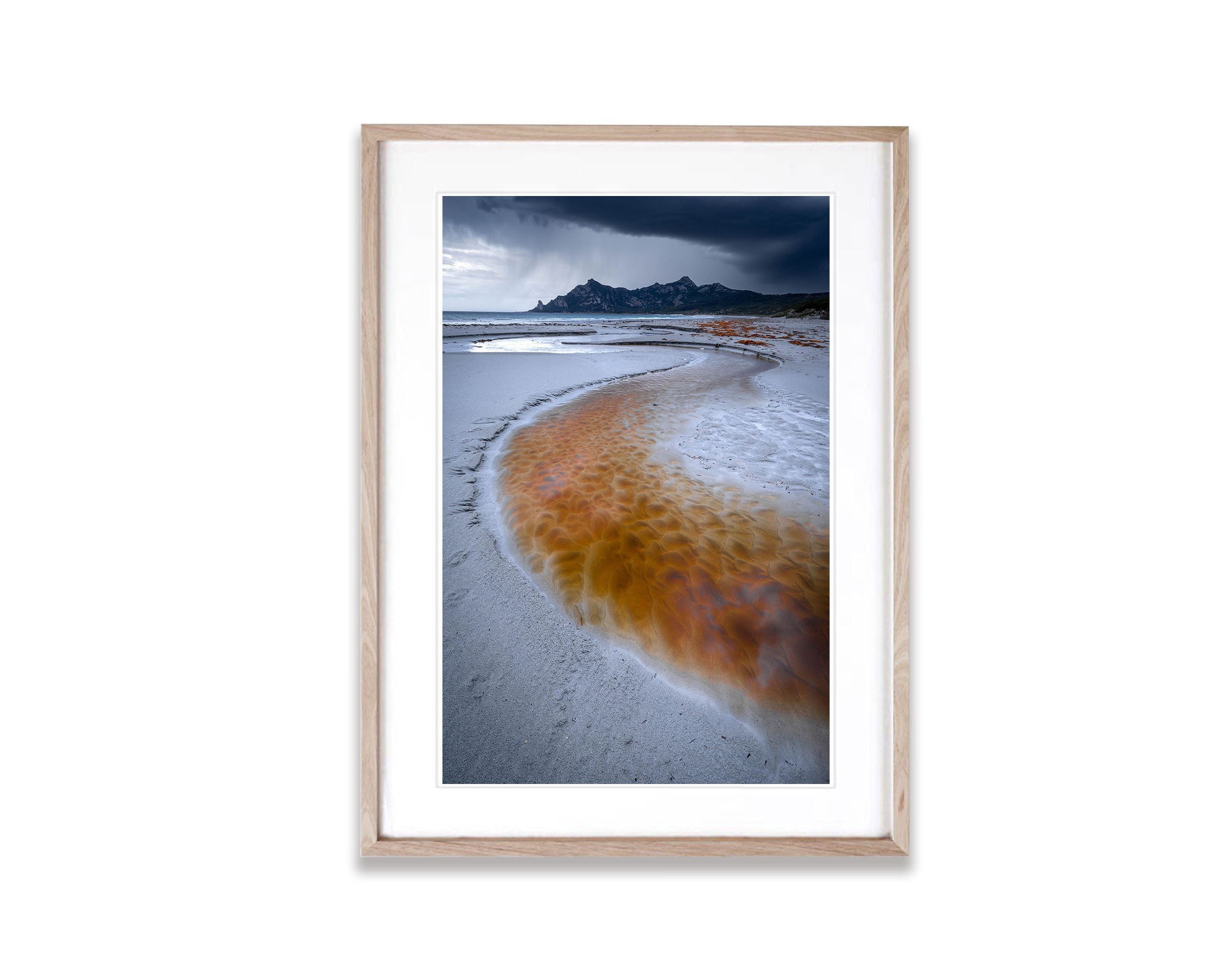 Tannin-stained Creek, Flinders Island, Tasmania