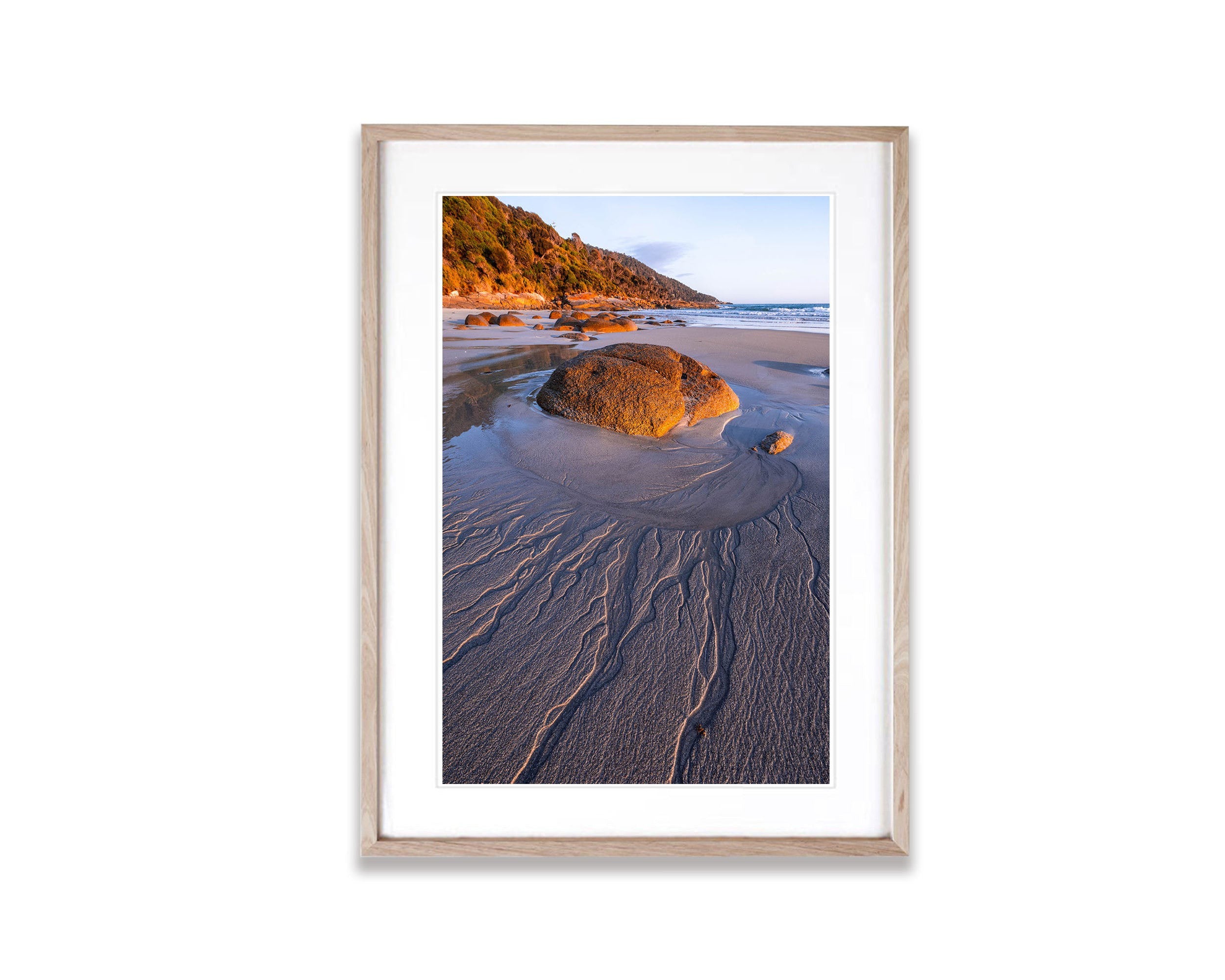 Vertical Lines, Flinders Island, Tasmania