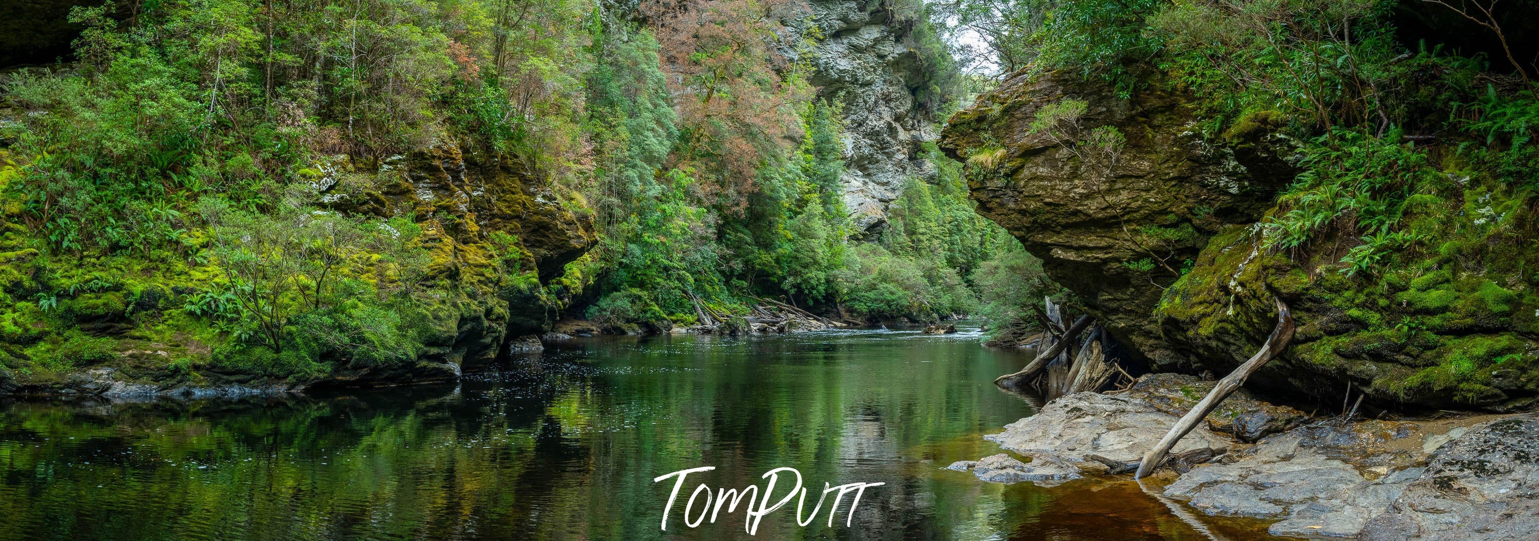 The Upper Franklin River, Tasmania - Panorama No.1