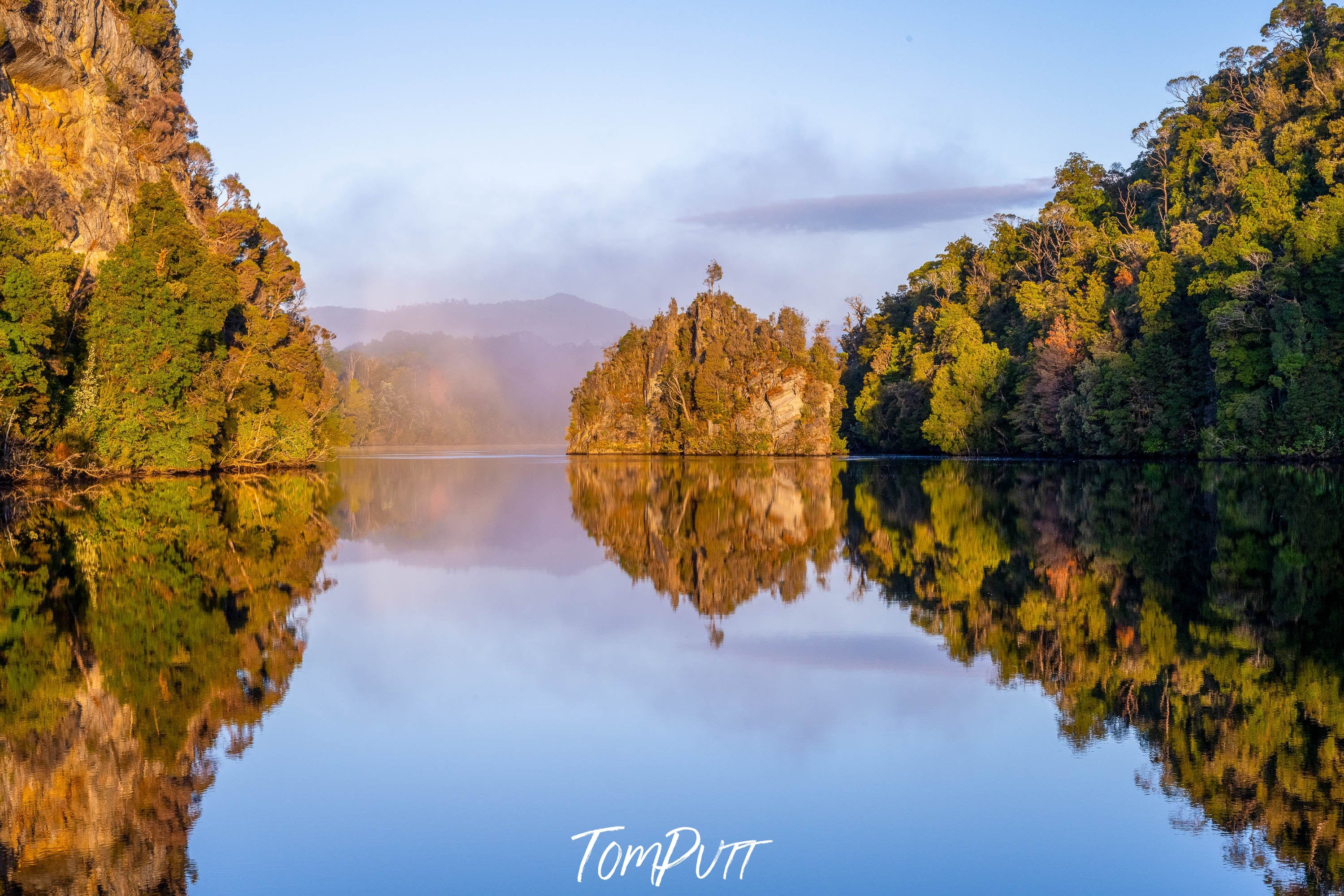 Tranquil Reflection, Gordon River, Tasmania