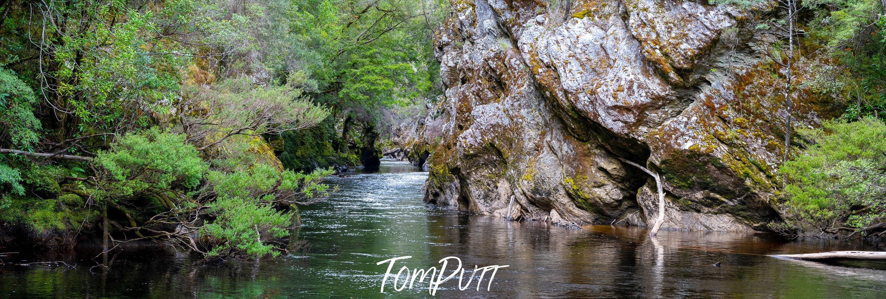 The Franklin River Junction, Tasmania - Panorama No.3