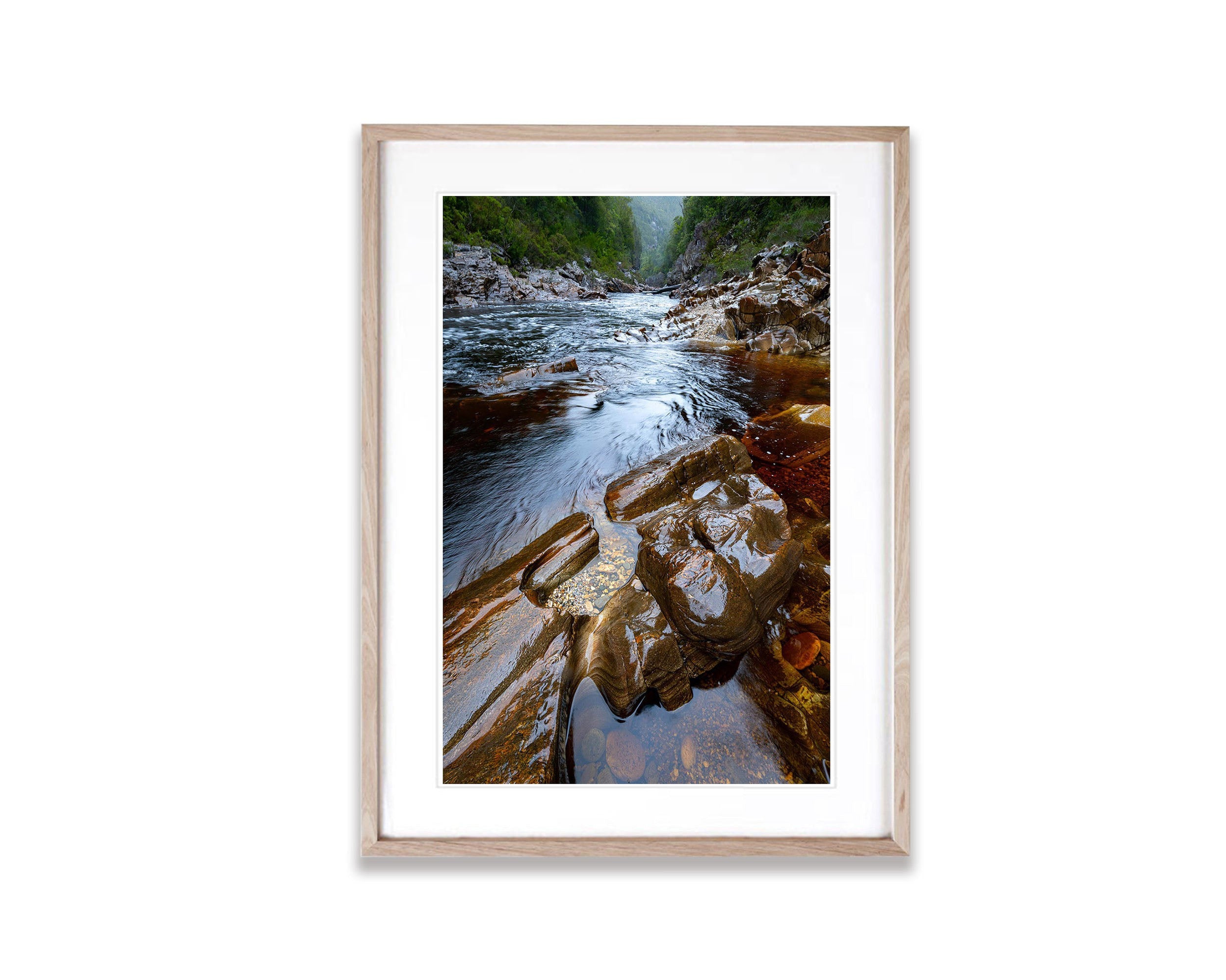 Polished Rocks No.2, The Franklin River, Tasmania