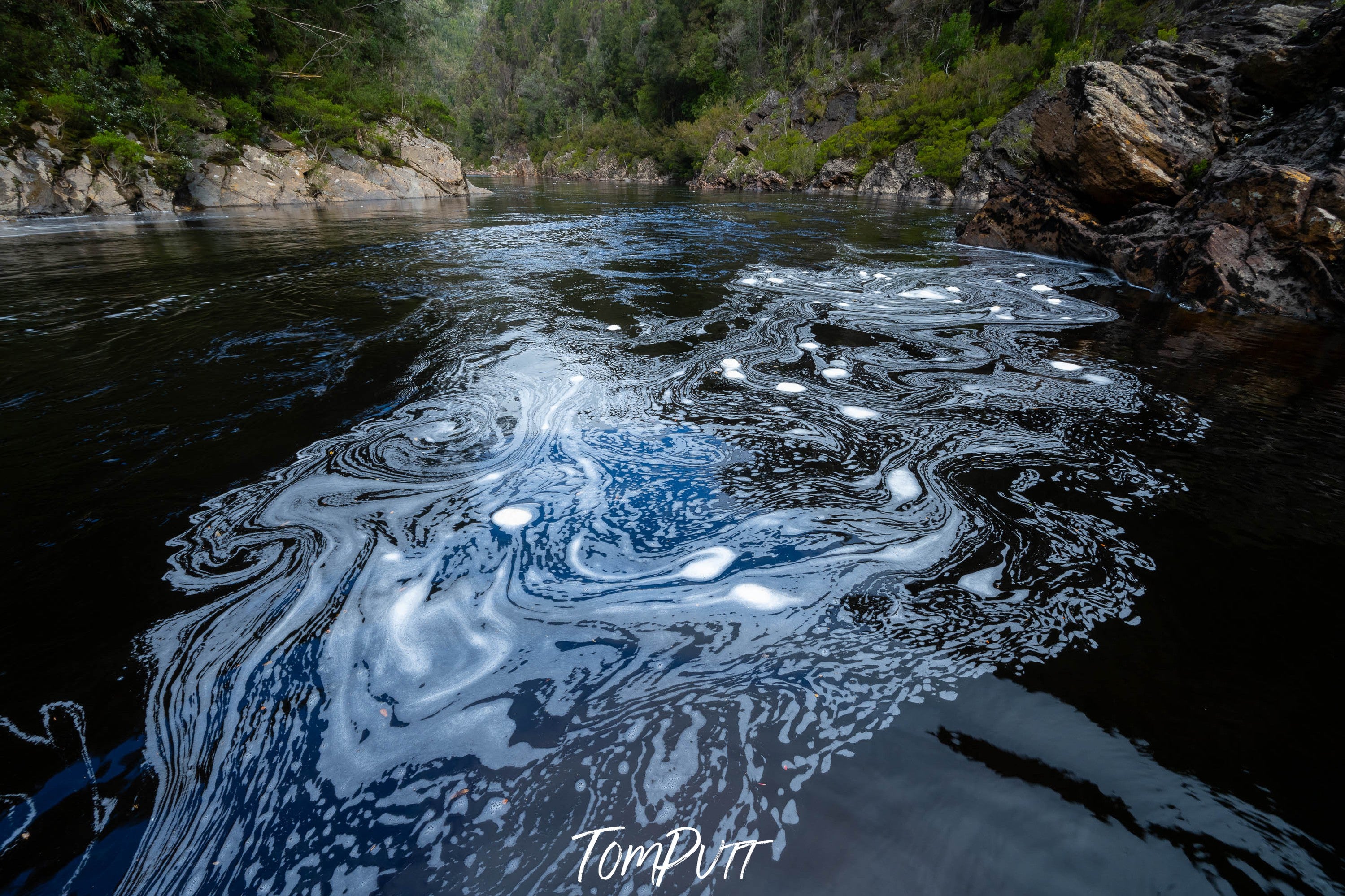 Franklin Foam, The Franklin River, Tasmania