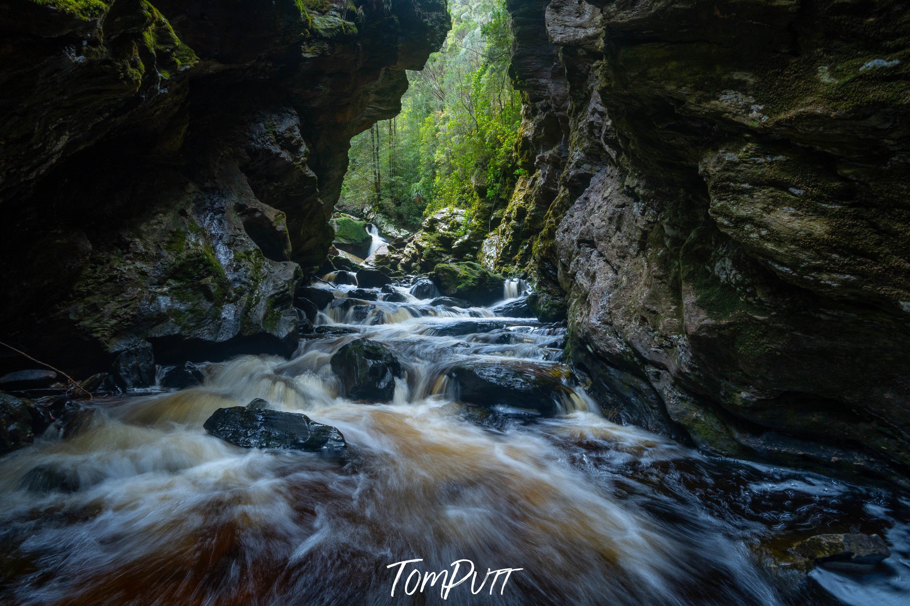 Livingstone's Cutting, The Franklin River, Tasmania