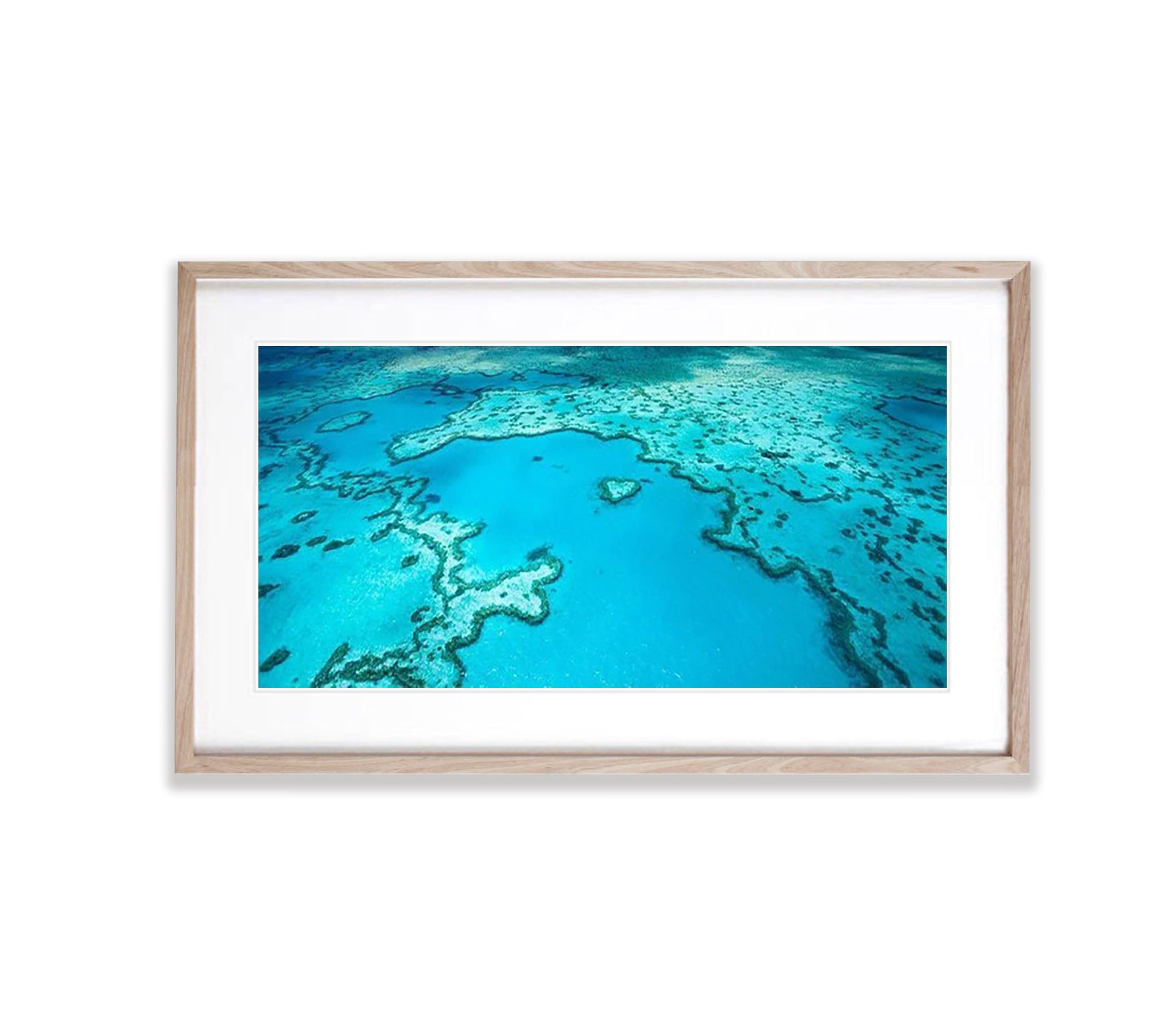 Heart Reef Panorama, Great Barrier Reef, Queensland
