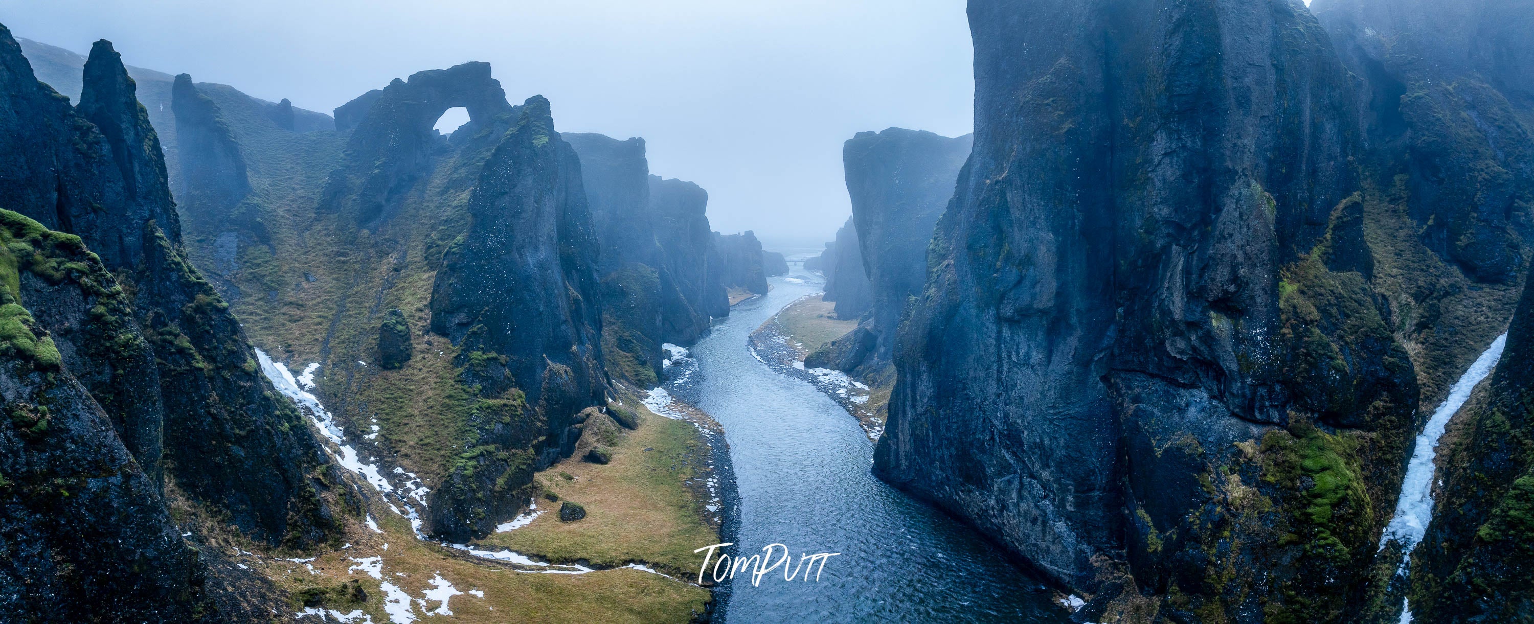 Icelandic Canyon View