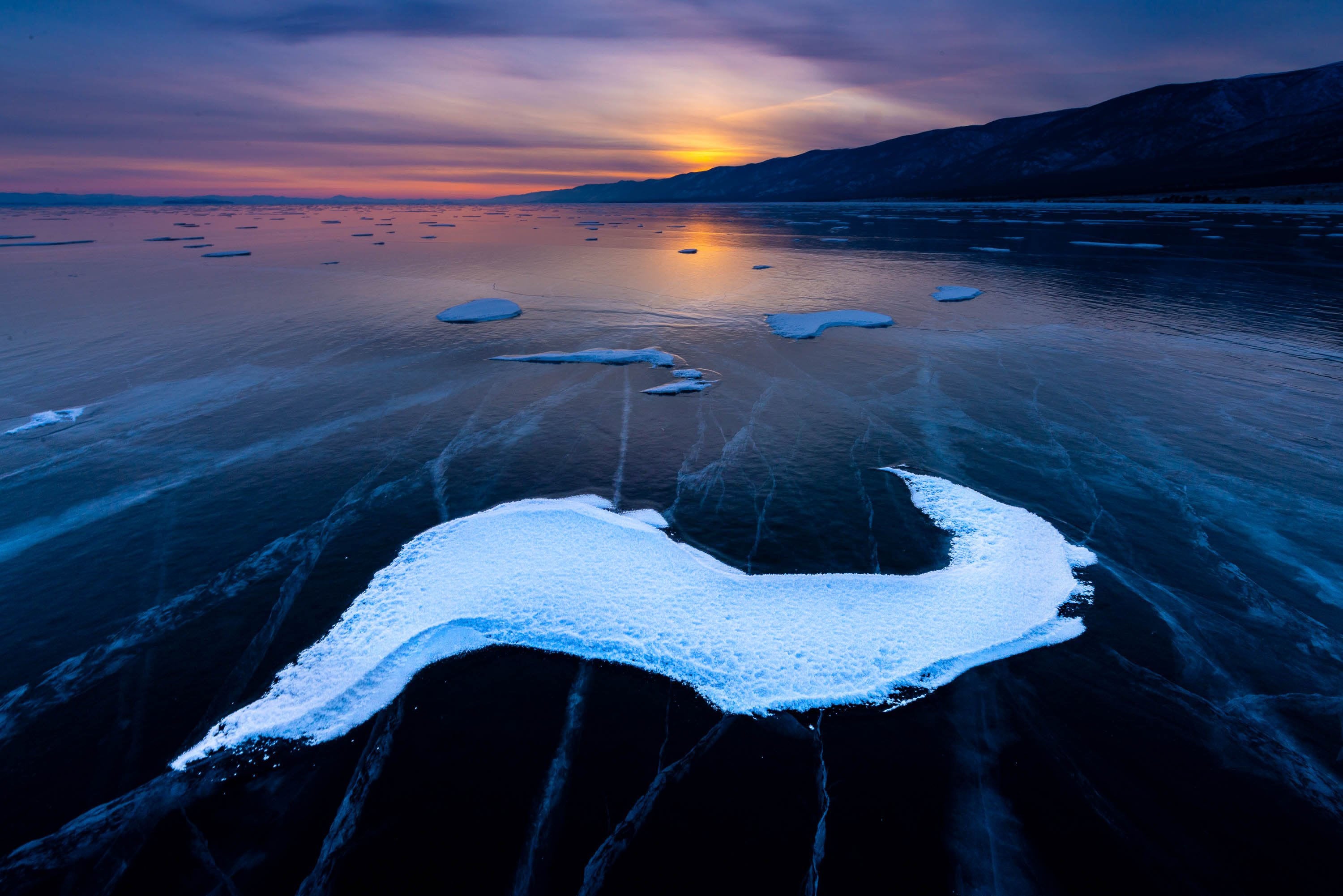 Silent Reflection, Lake Baikal, Russia