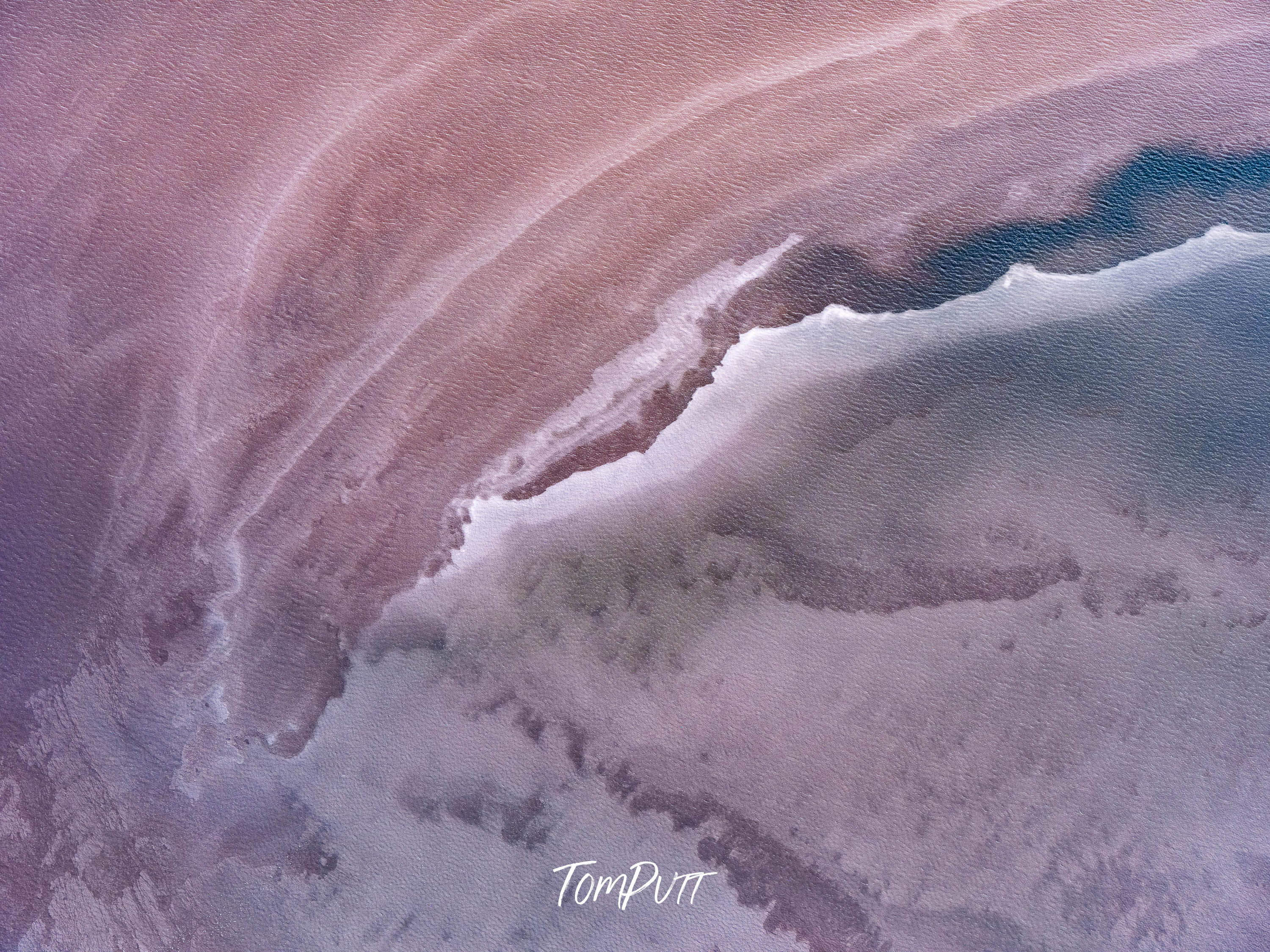 Abstract Aerial: Lake Eyre