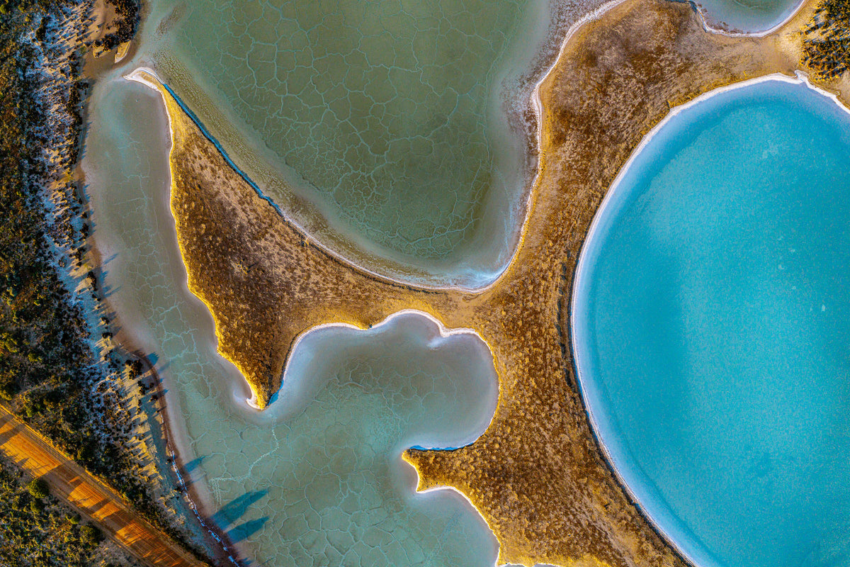 Cyan Swirl, Western Australia