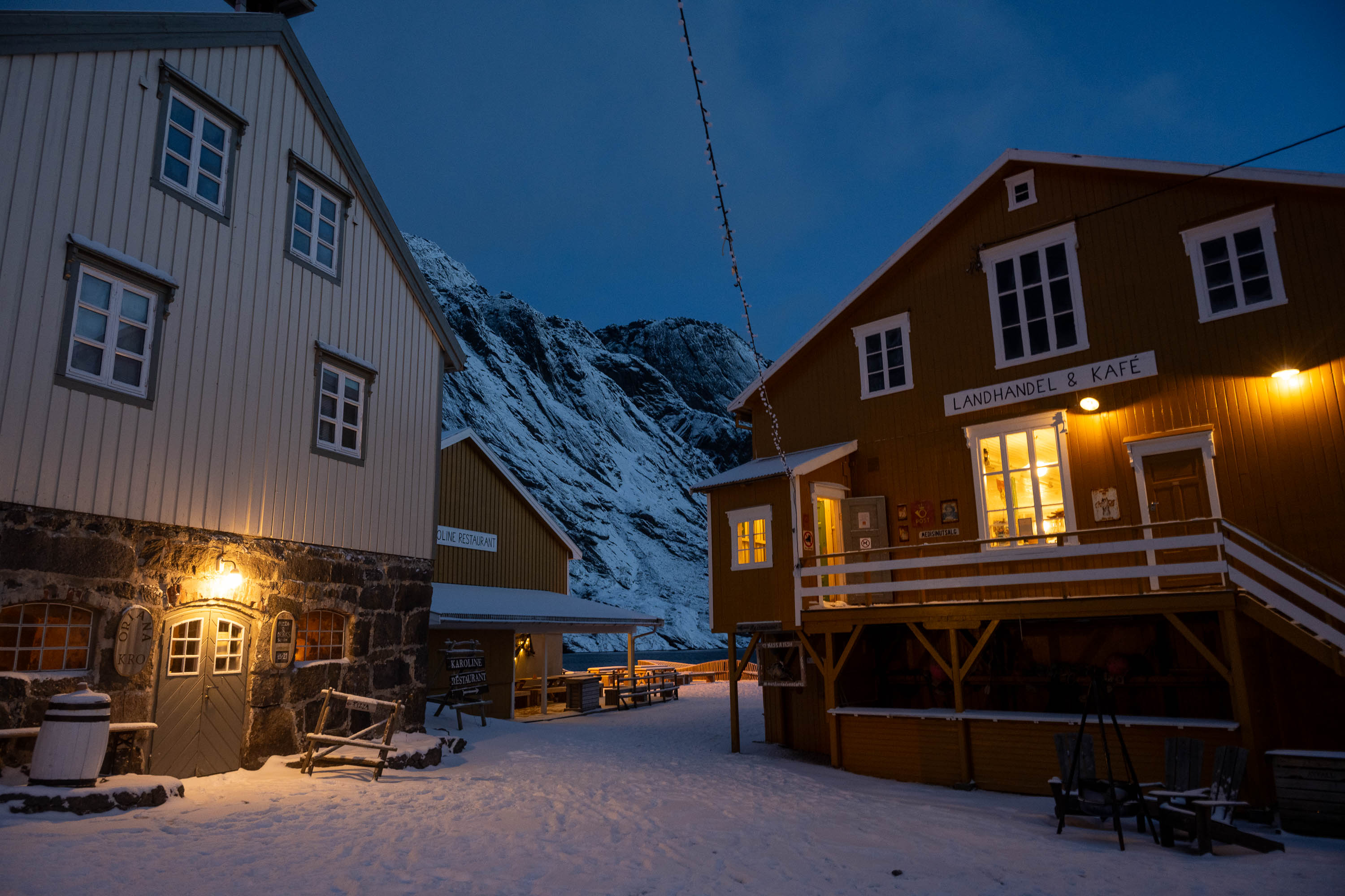 Nusfjord village, Lofoten, Norway