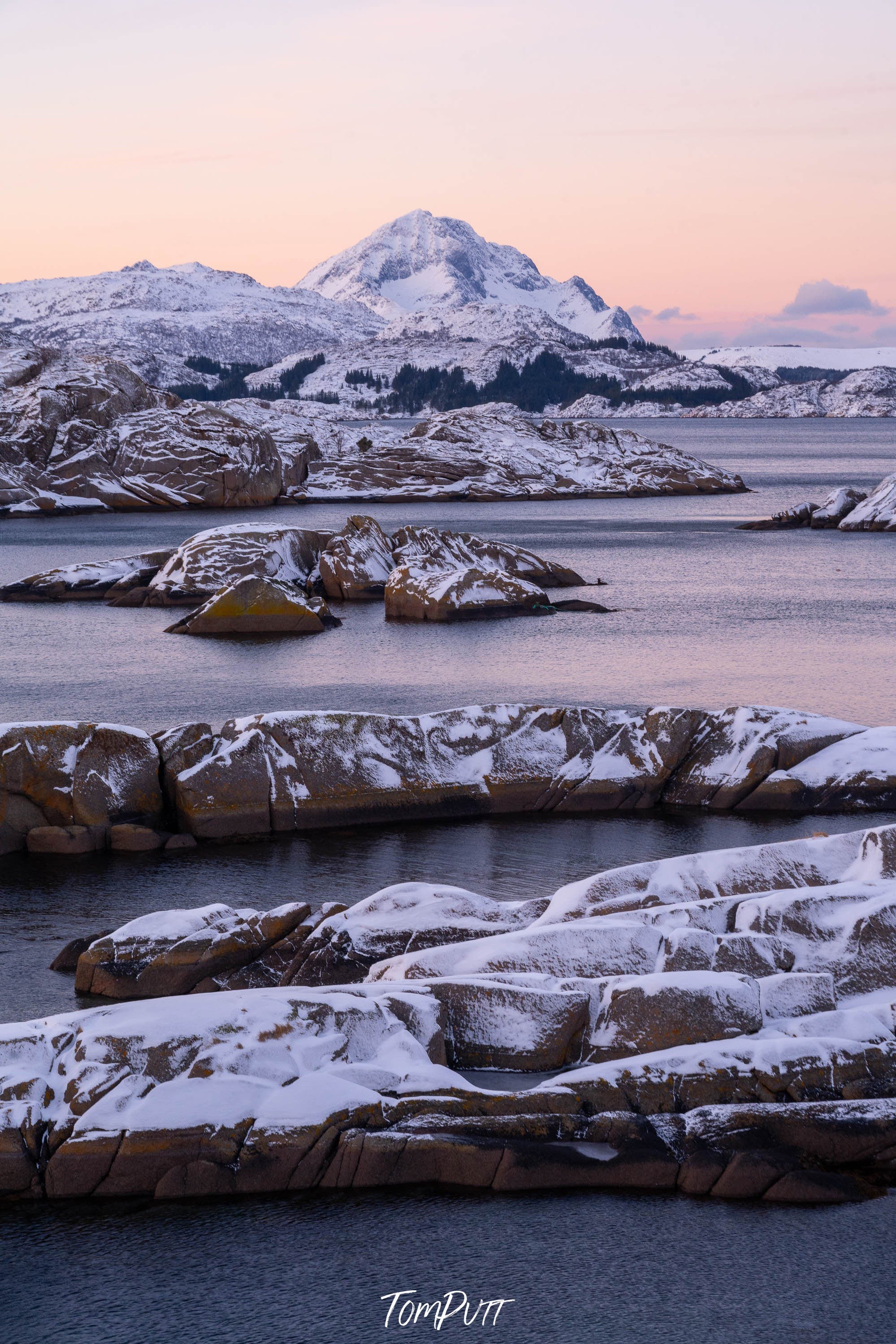 Island Coastline, Lofoten, Norway