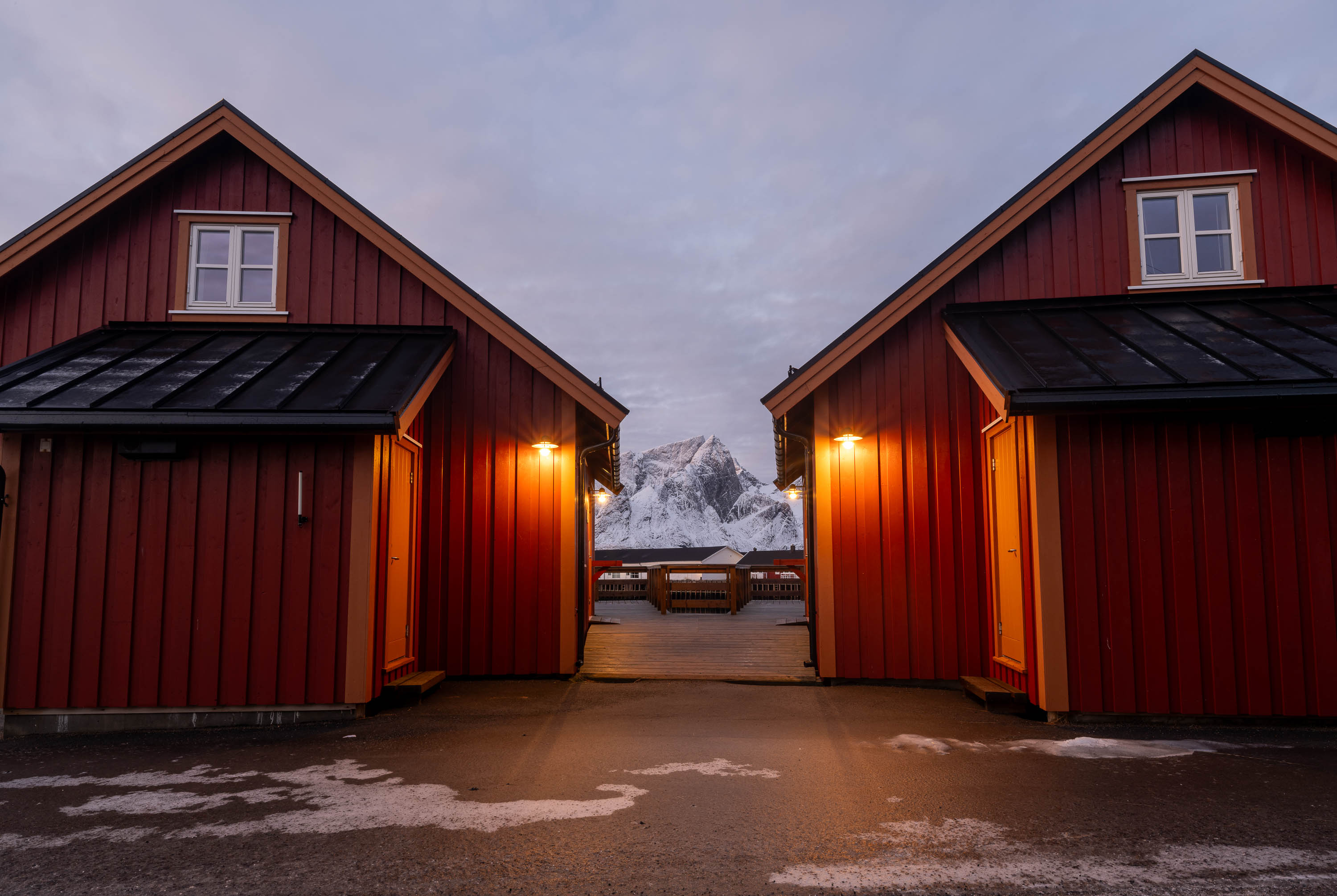 Symmetry, Lofoten, Norway