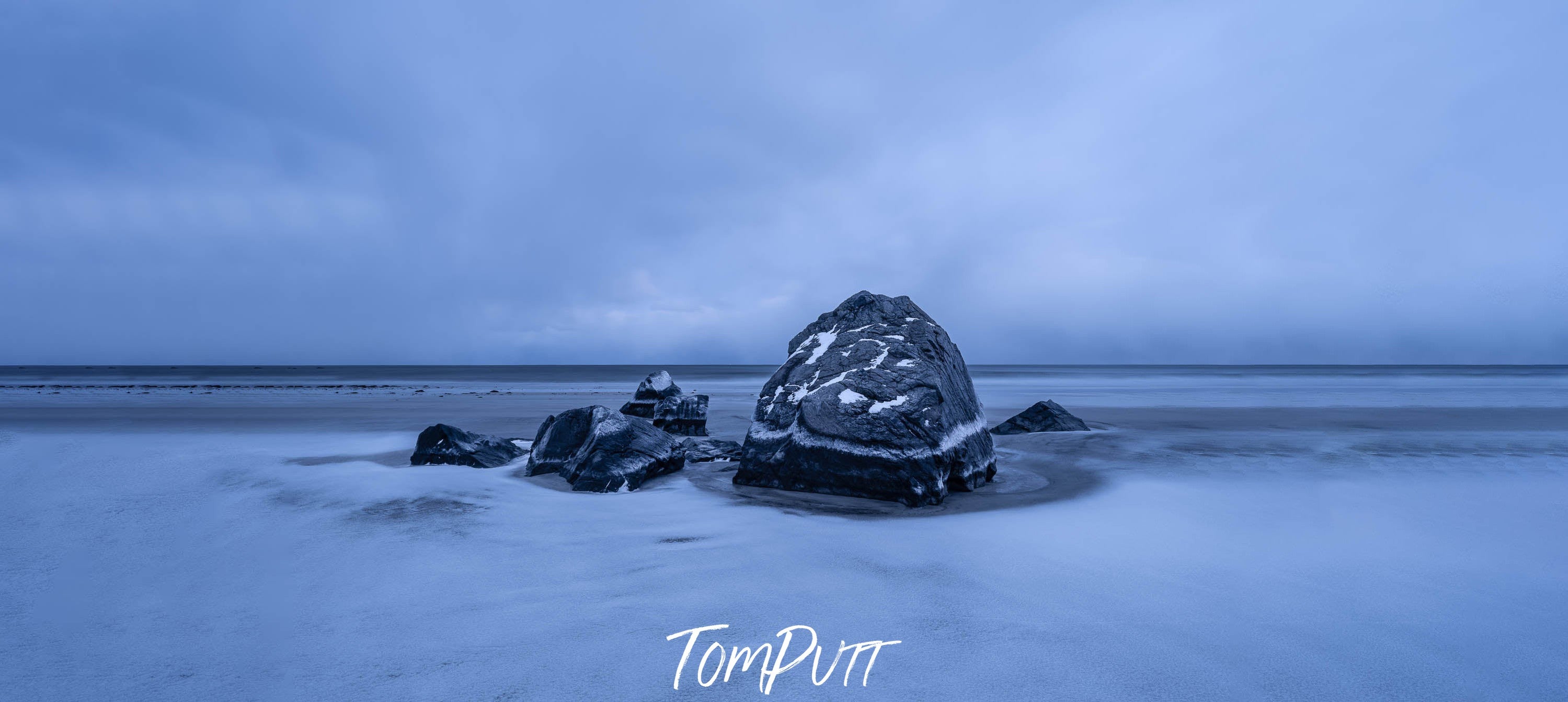 Lone Boulder, Lofoten, Norway