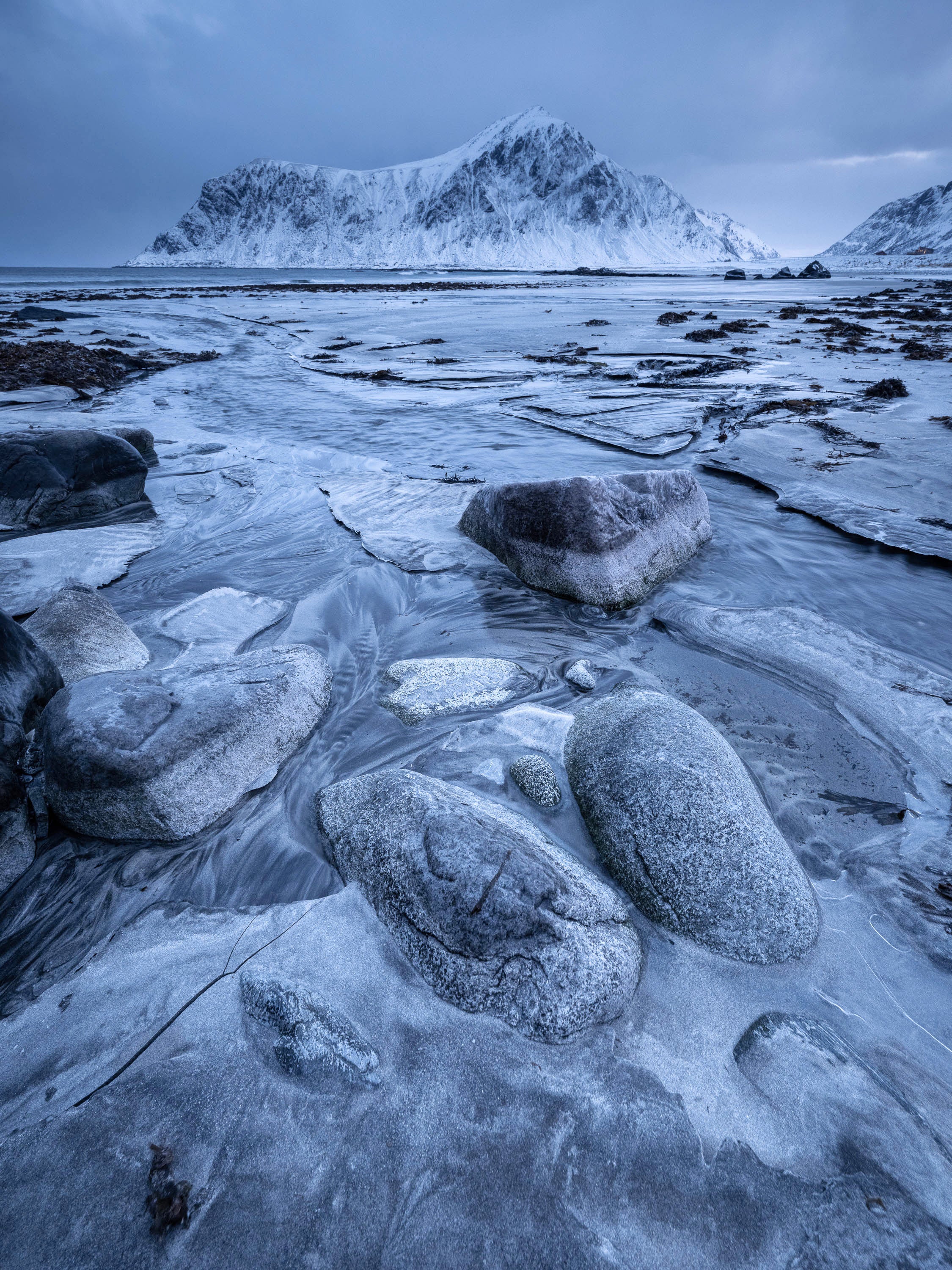 Coastal Beachscape, Lofoten, Norway