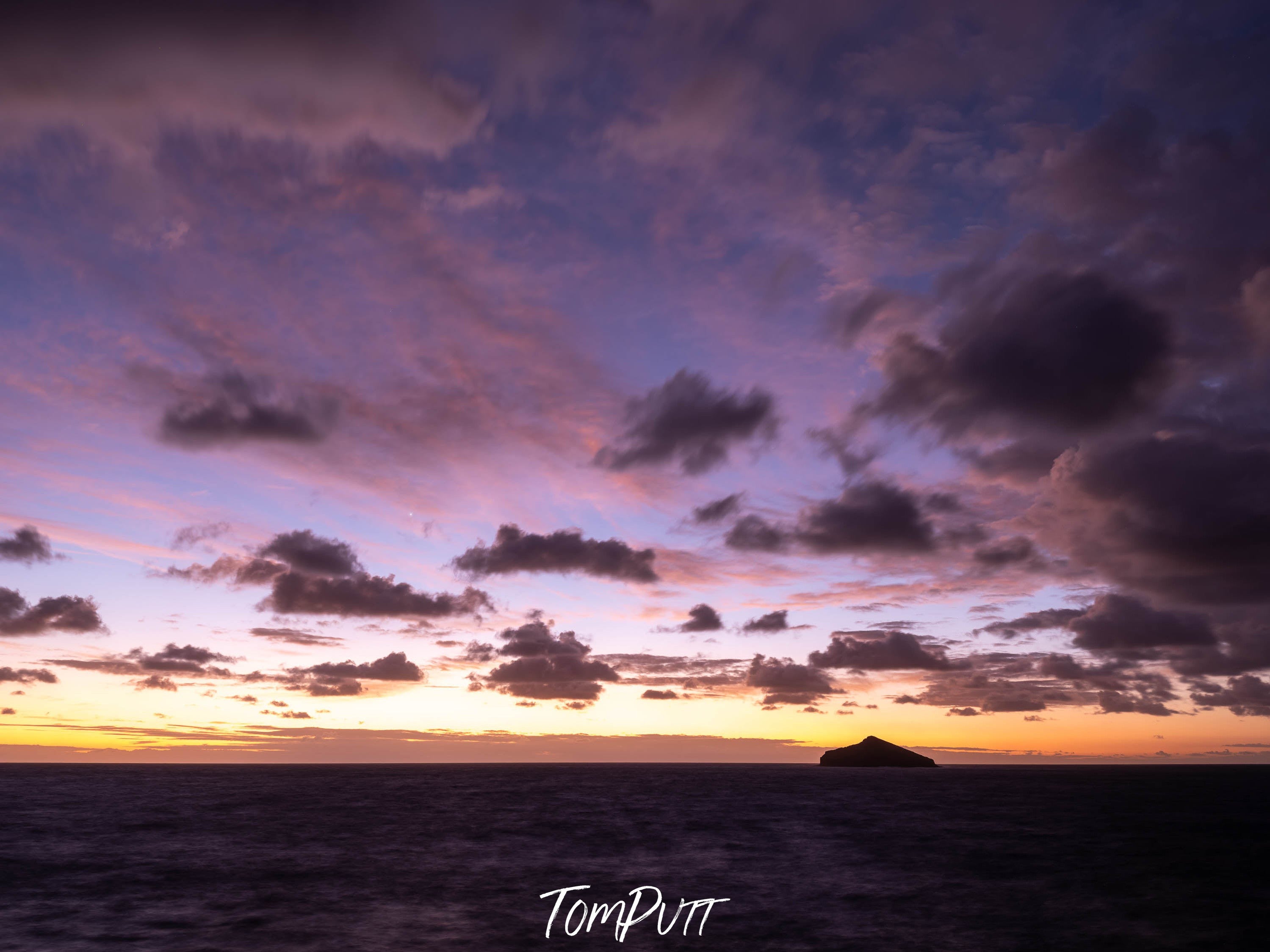 Mutton Bird Island sunrise, Lord Howe Island