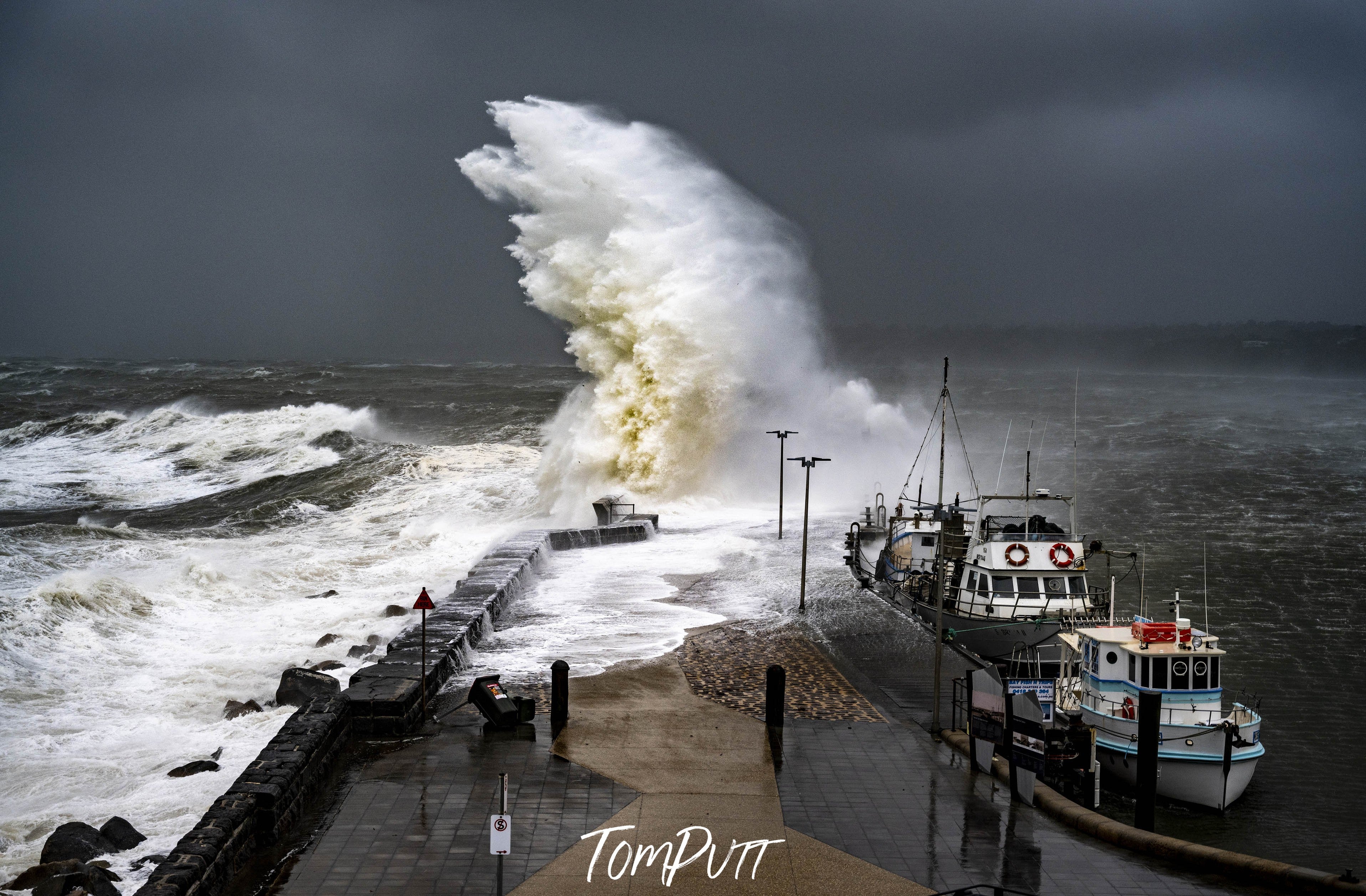 Mornington Jetty Storm - COLOUR