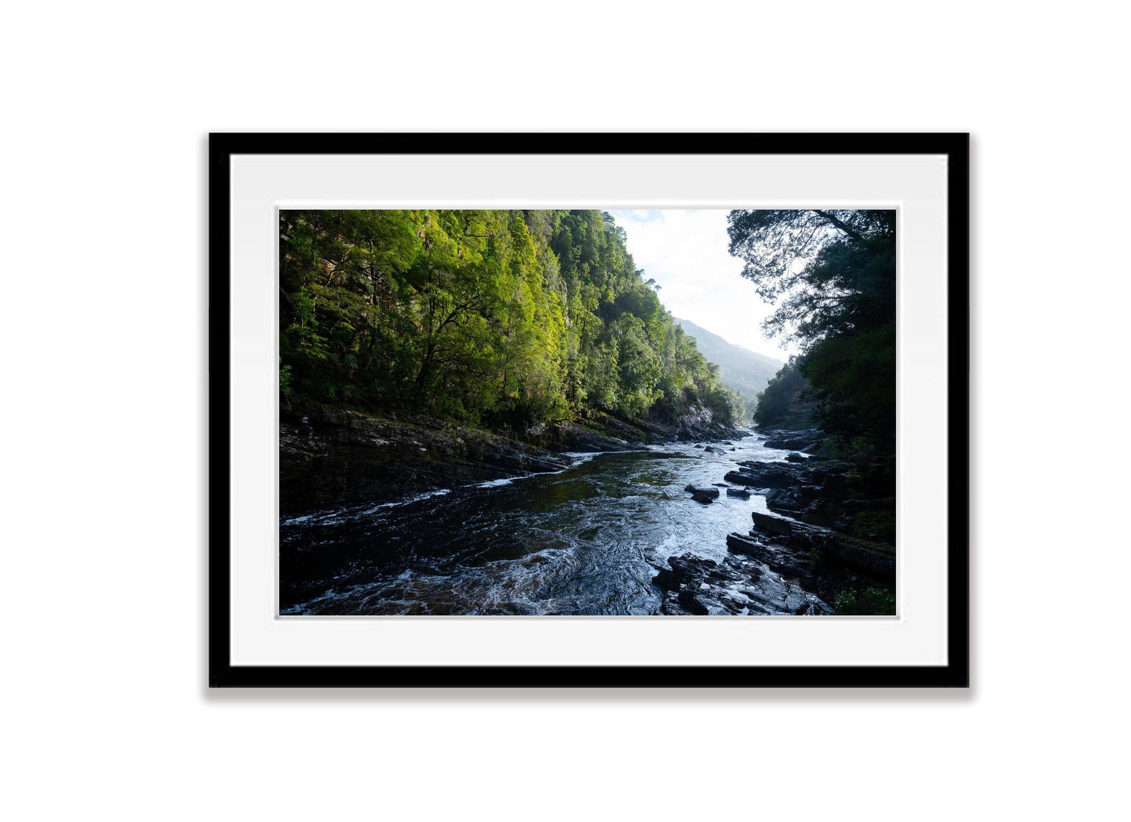 Newsland's Cascade sunrise, The Franklin River, Tasmania