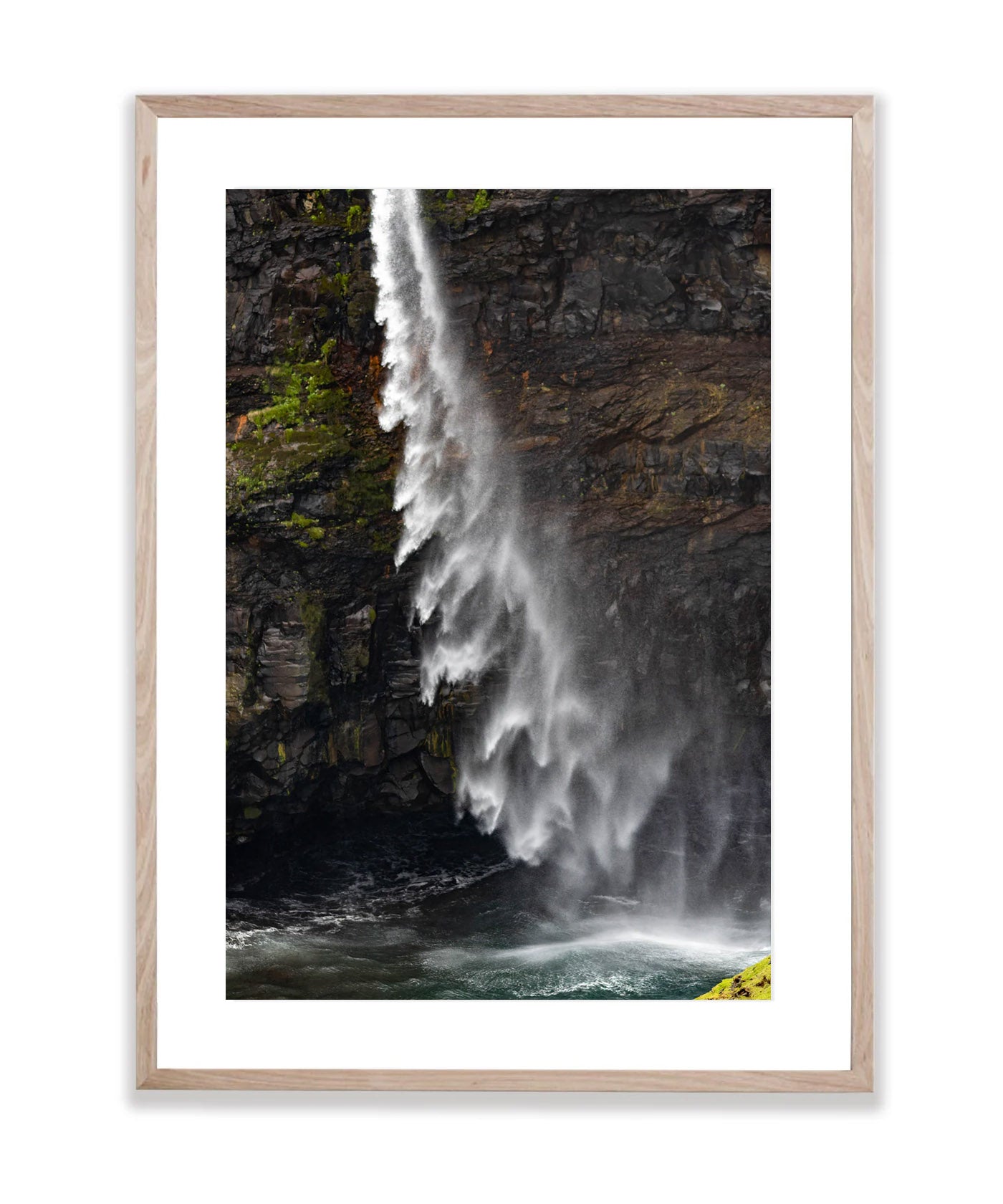 Floating Waterfall, Faroe Islands