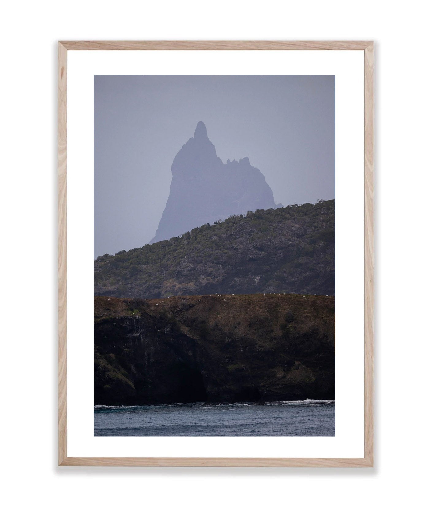 Balls Pyramid from afar, Lord Howe Island