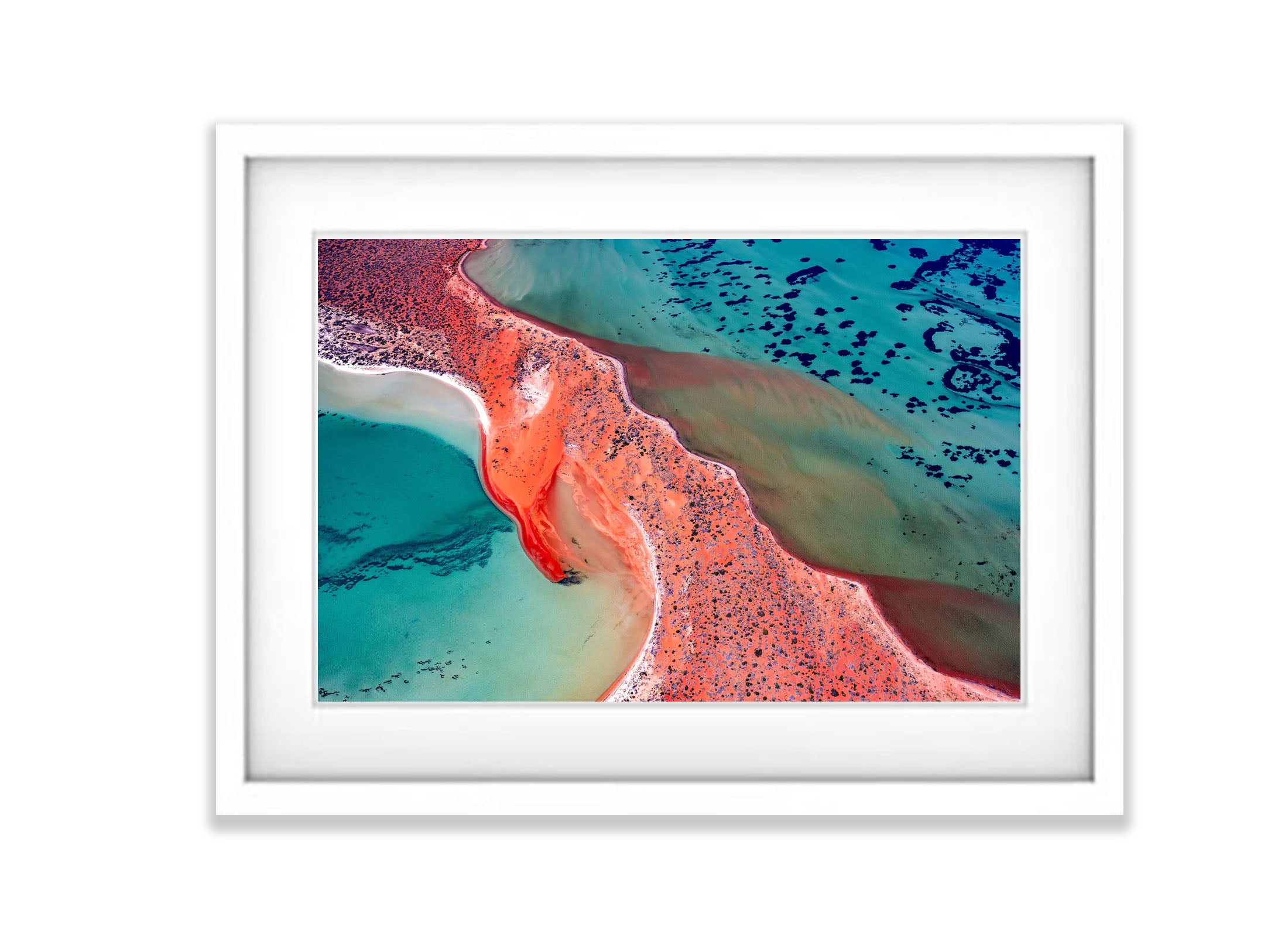 Red Dunes, Shark Bay, WA Aerial