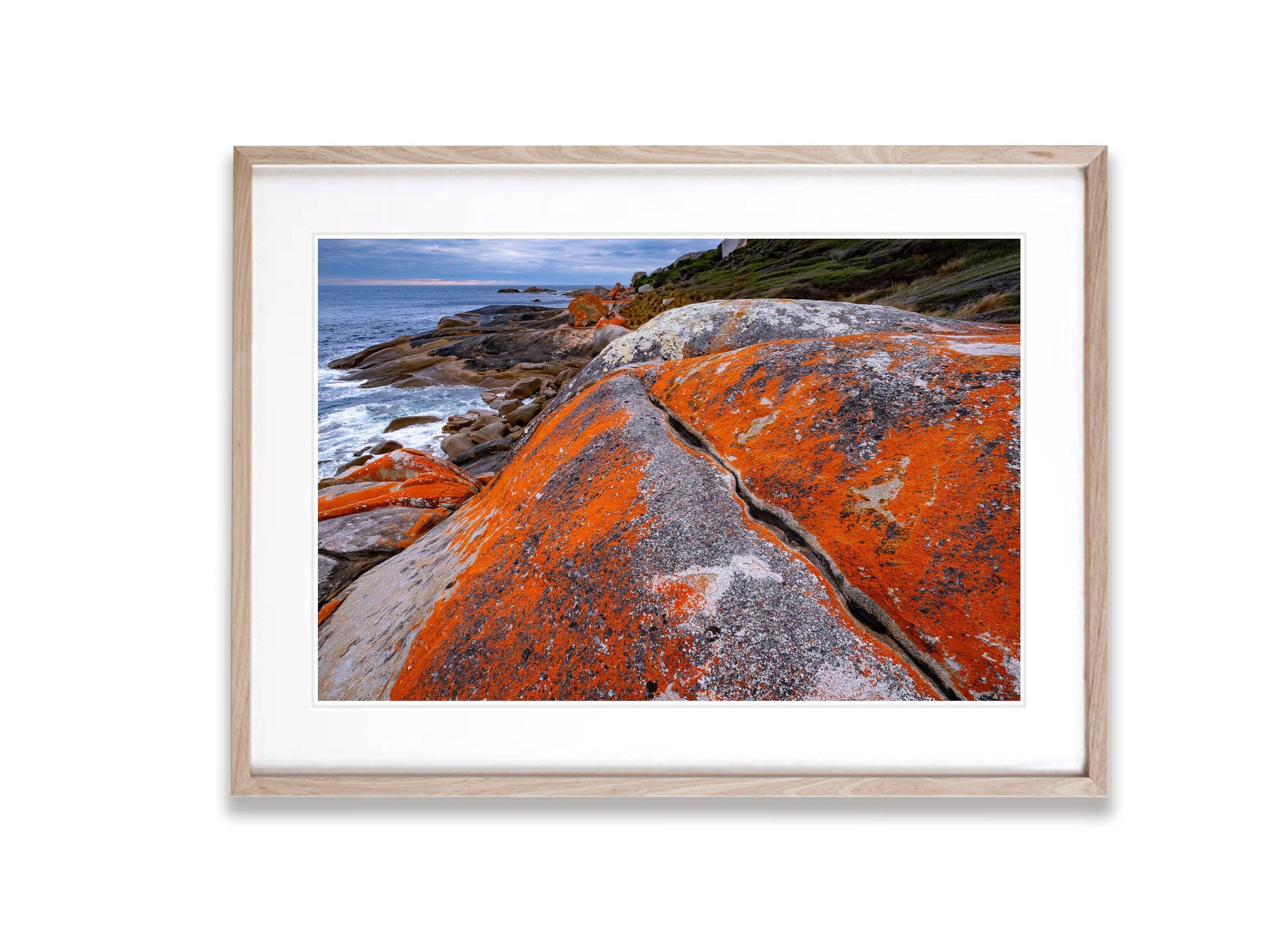 Red Lichen Rocks, Flinders Island, Tasmania