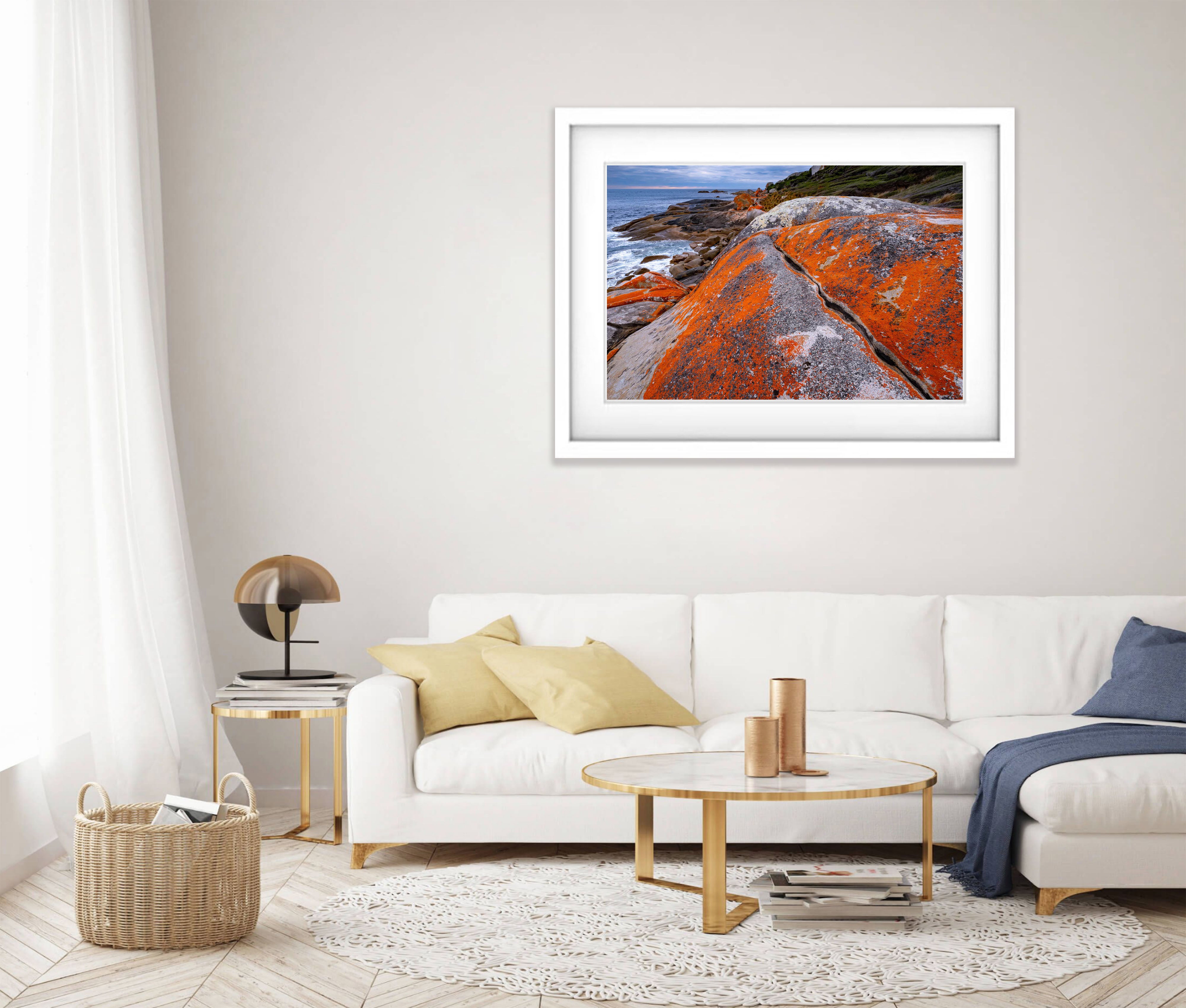 Red Lichen Rocks, Flinders Island, Tasmania
