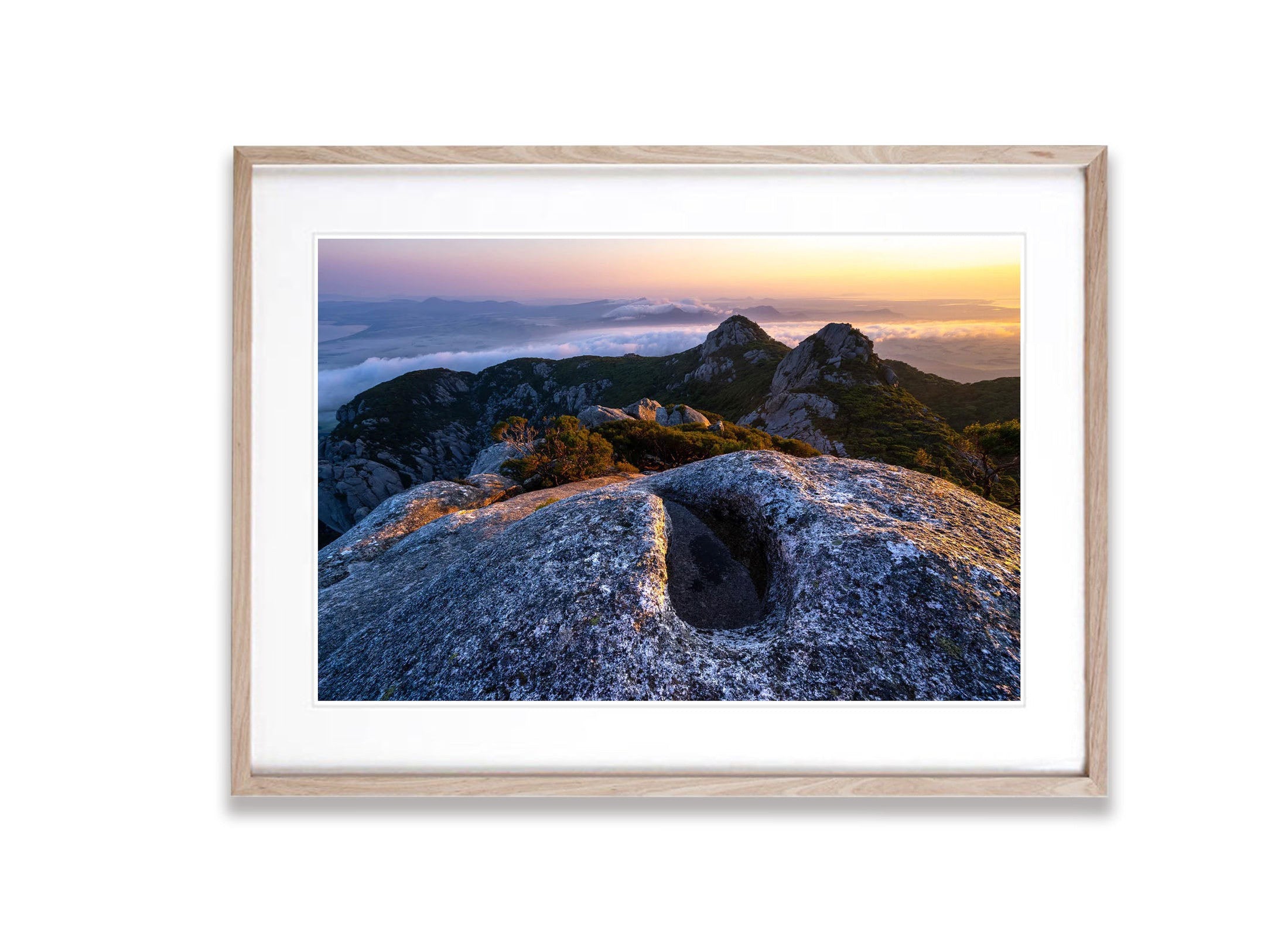 Rock Pool, Mt Strzelecki, Flinders Island, Tasmania