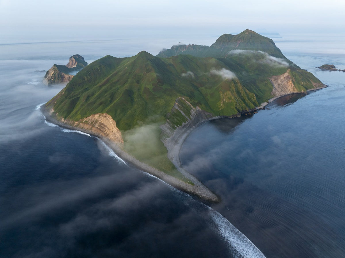 Mist-Draped Island