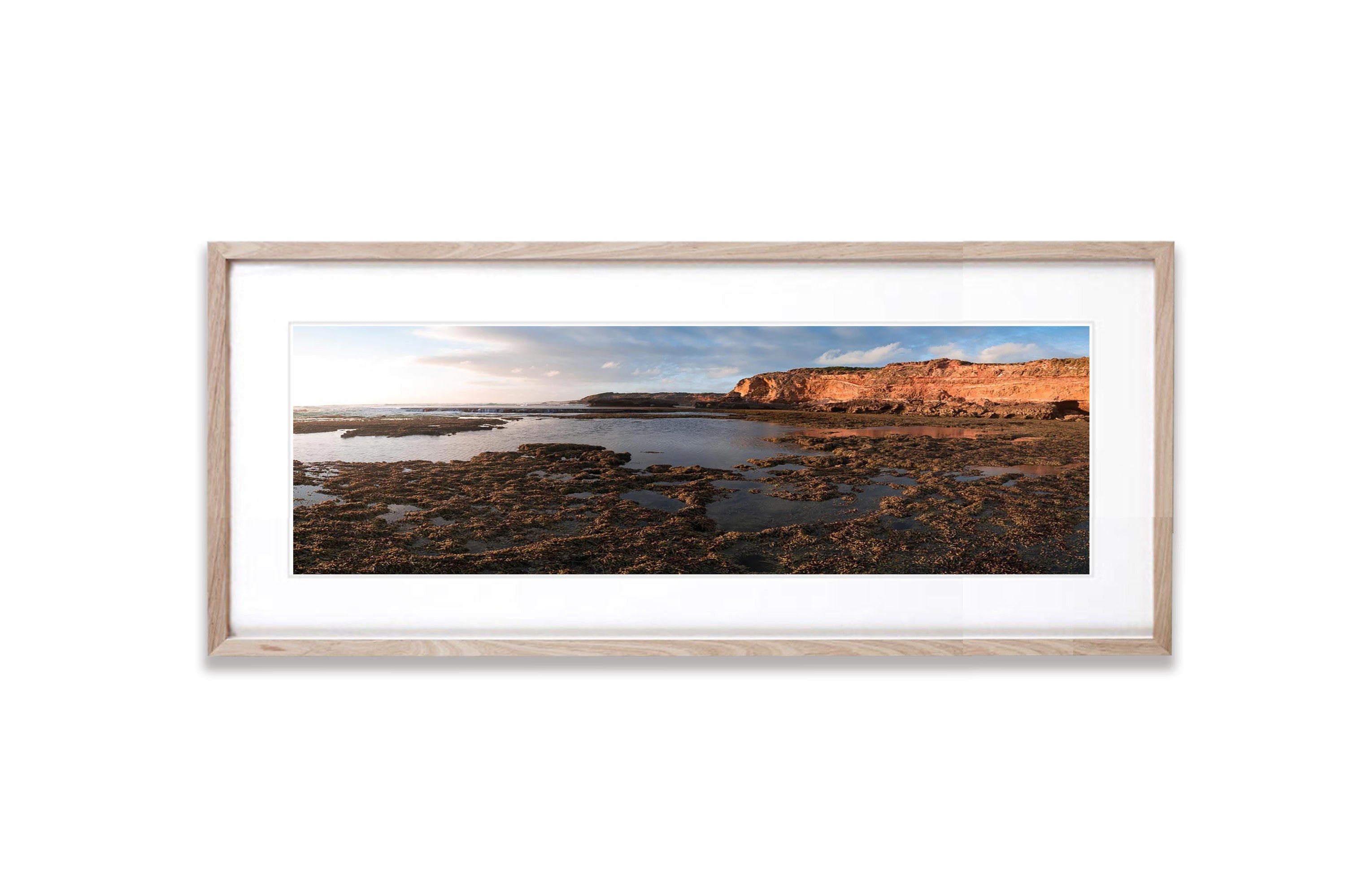 Rye Rock Shelf at sunset, Mornington Peninsula, VIC