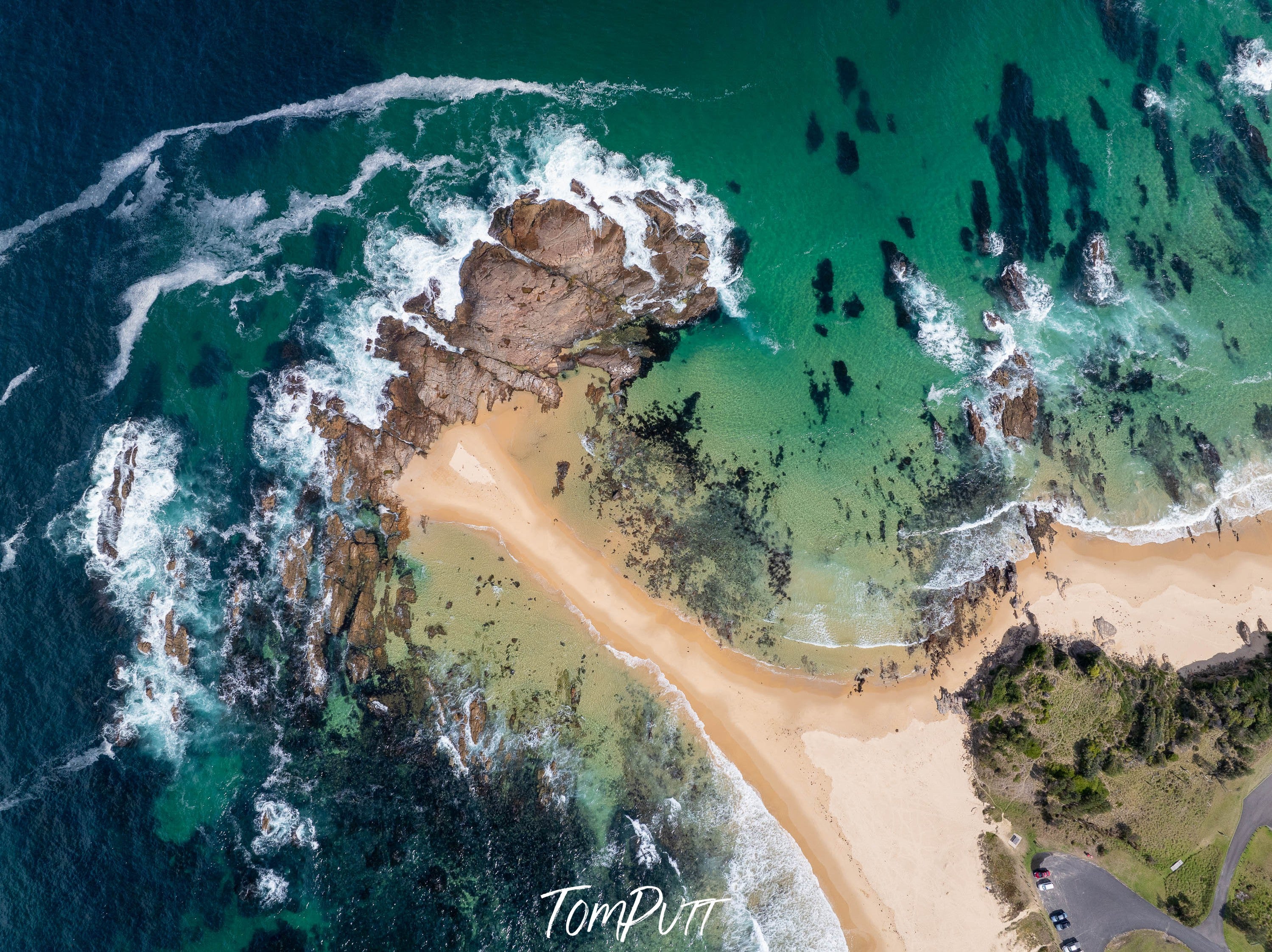 Mystery Bay from above, Narooma