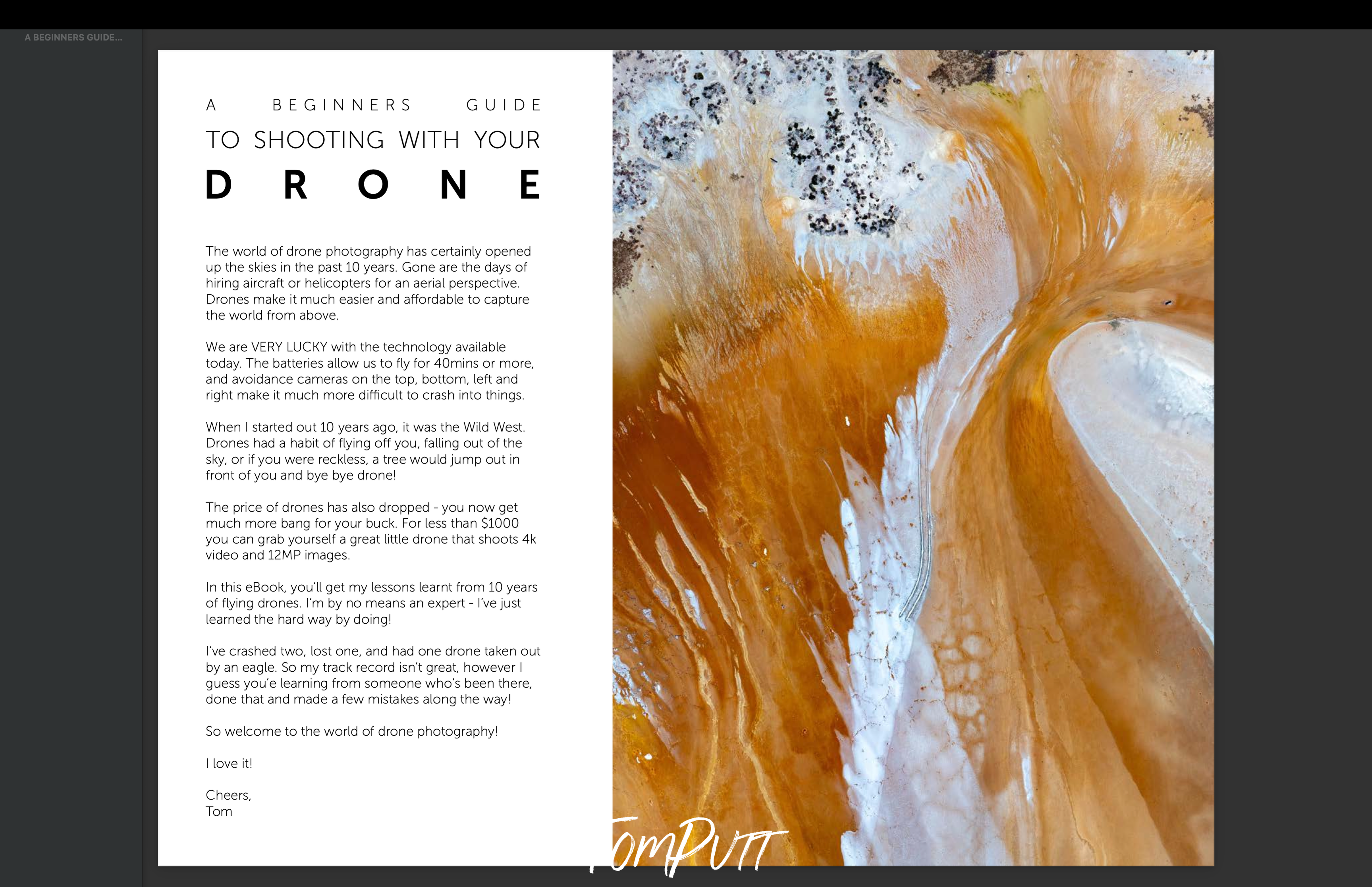 A Beginners Guide to shooting with your Drone eBook