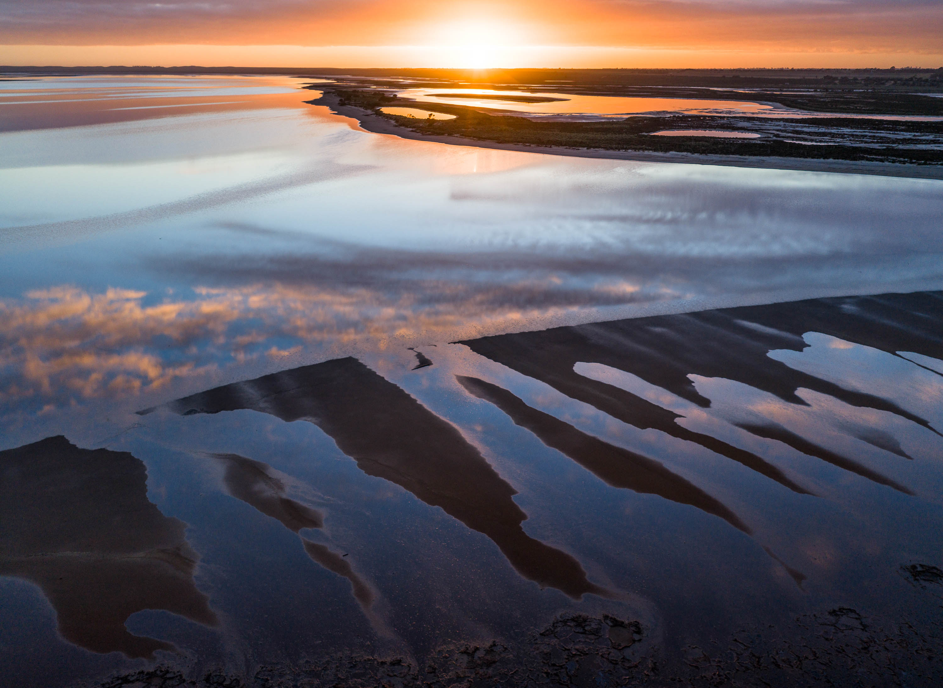 Reflected Sunset