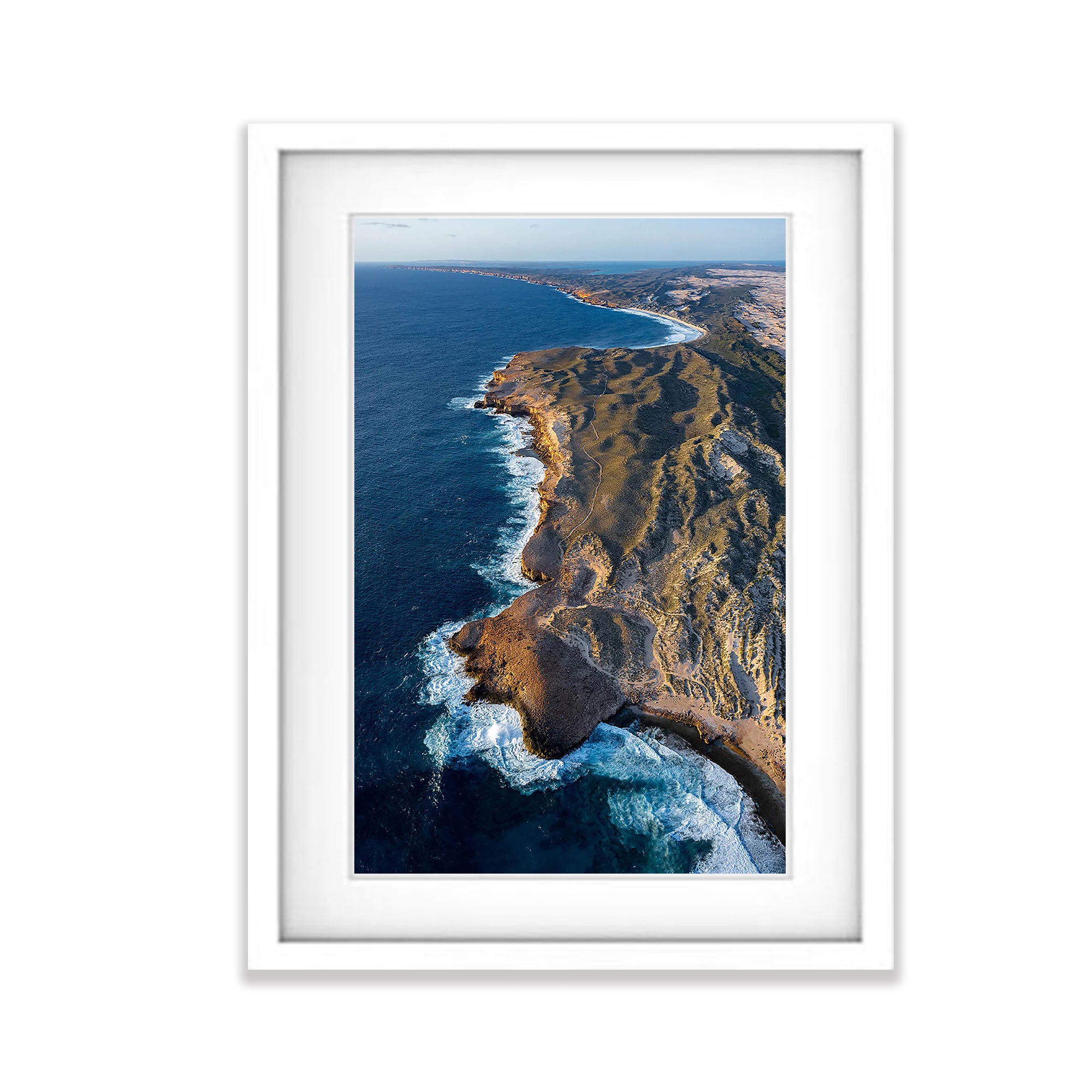 Steep Point coastline, Shark Bay, WA Aerial