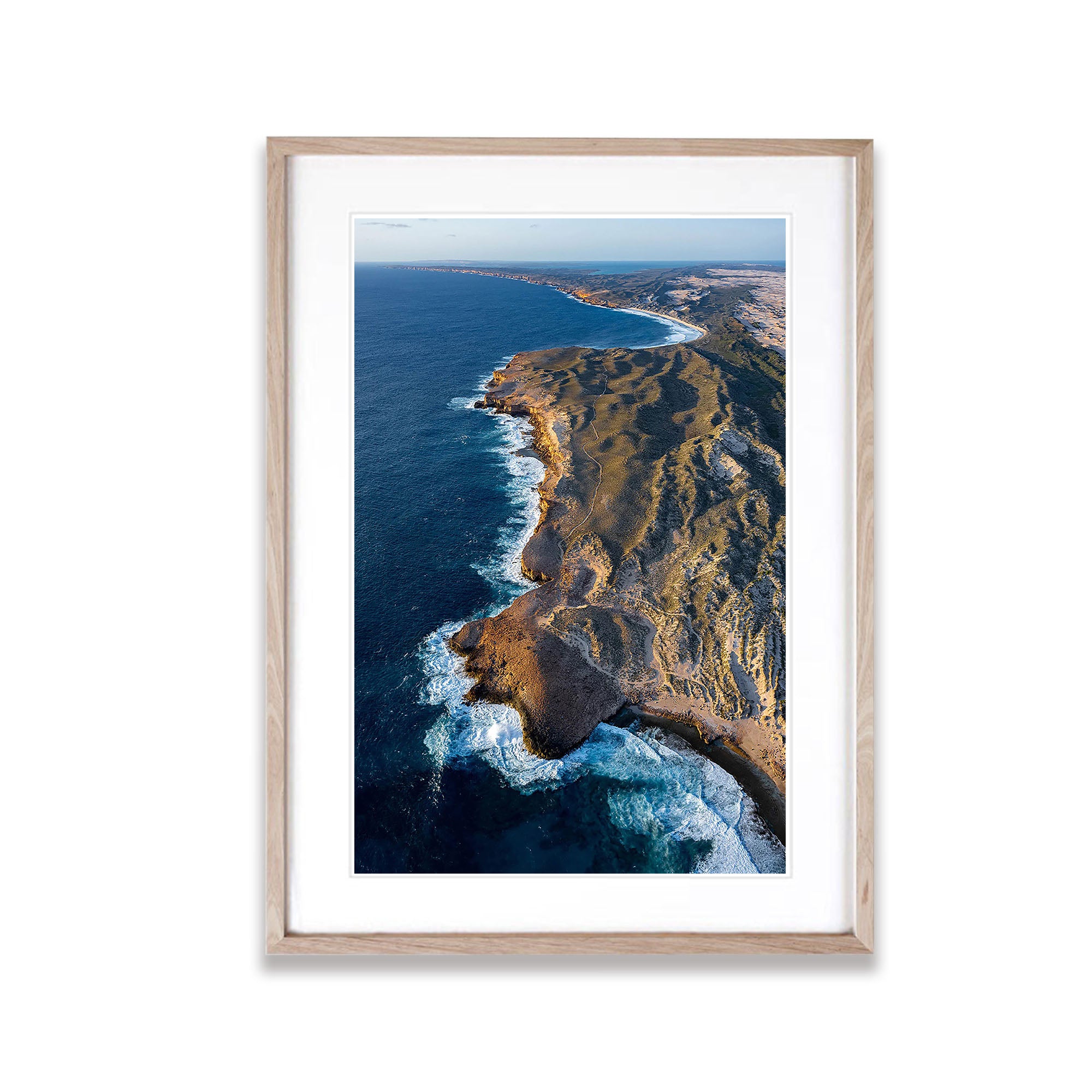 Steep Point coastline, Shark Bay, WA Aerial