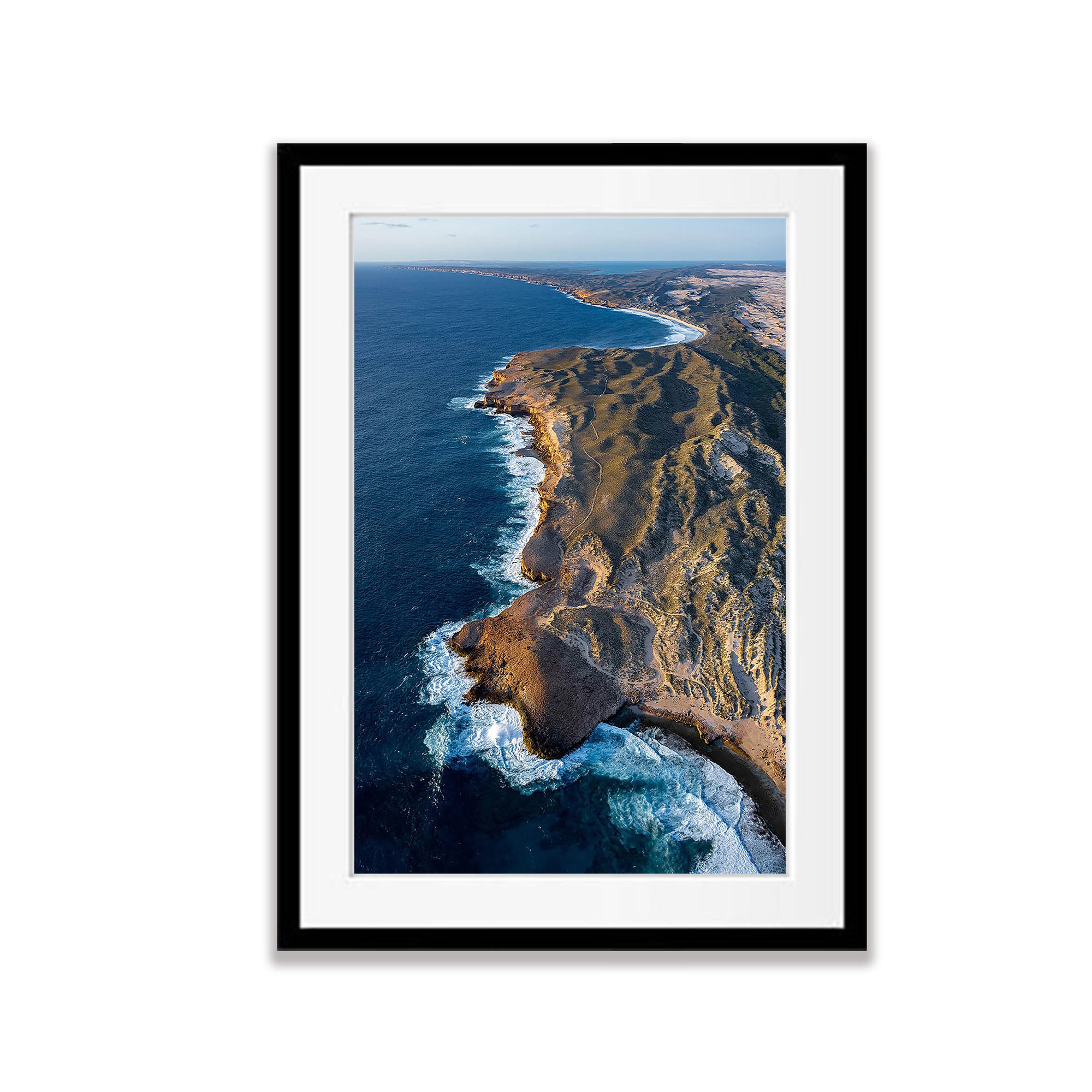 Steep Point coastline, Shark Bay, WA Aerial