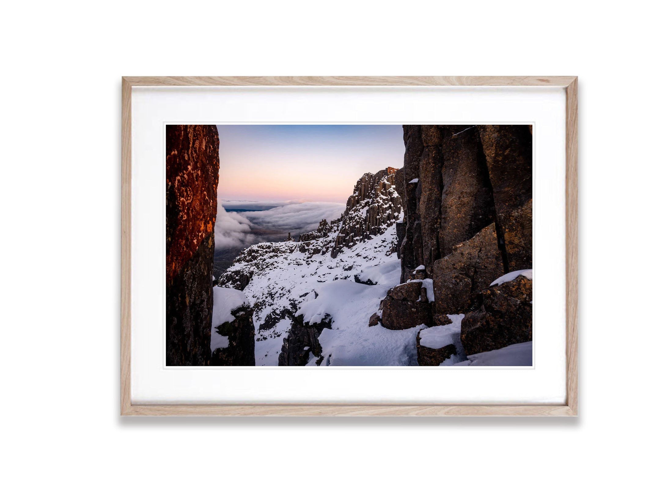 Sunset from the top of Cradle Mountain, Tasmania