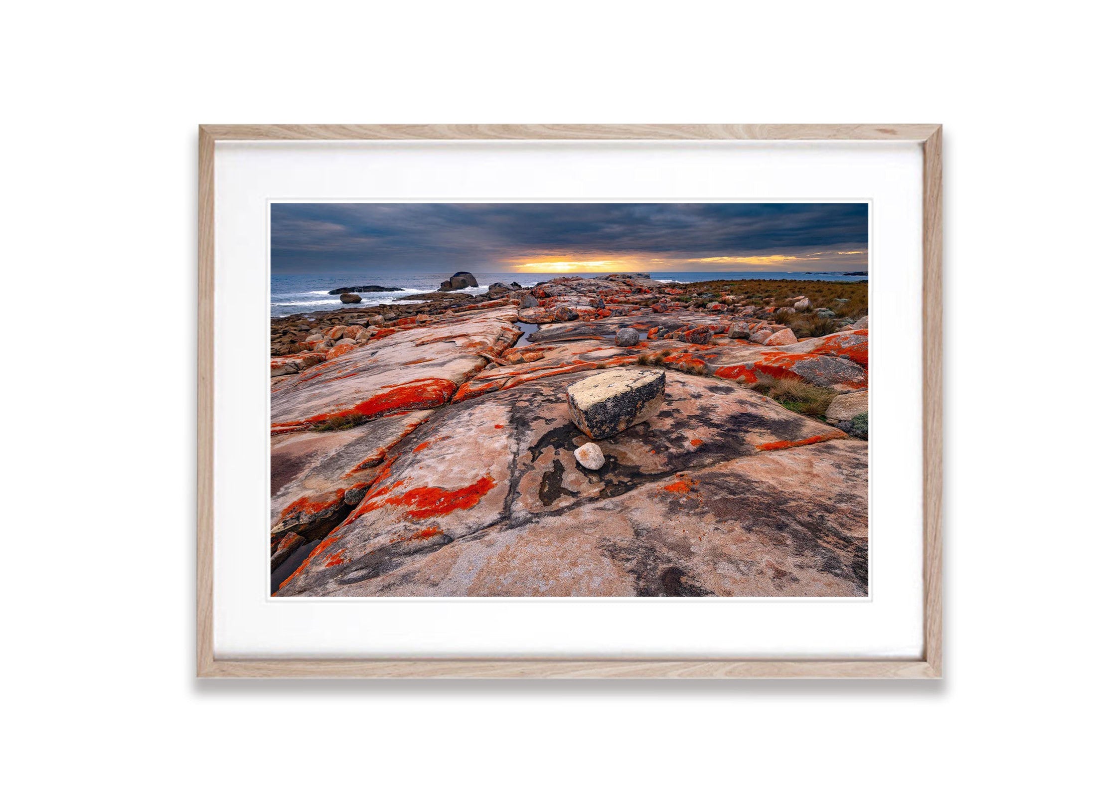 Sunset over Coastline, Flinders Island, Tasmania