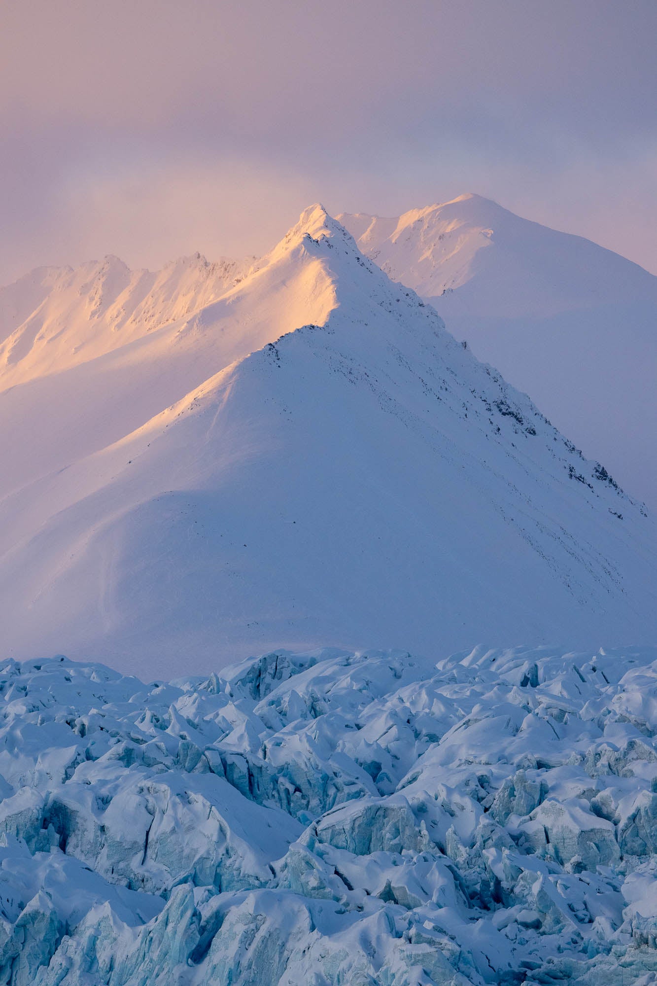 Svalbard Glacier Peak