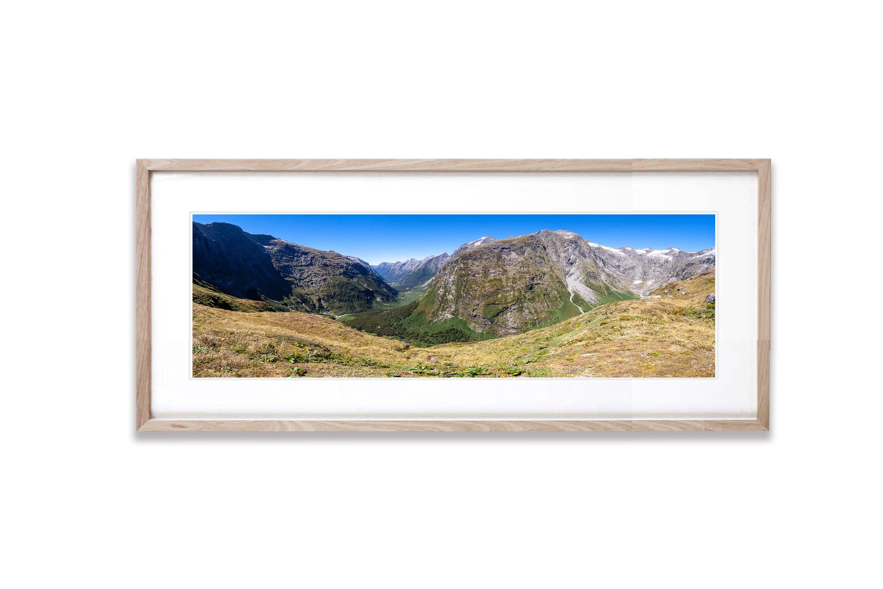 The Clinton Valley from MacKinnon Pass, Milford Track - New Zealand