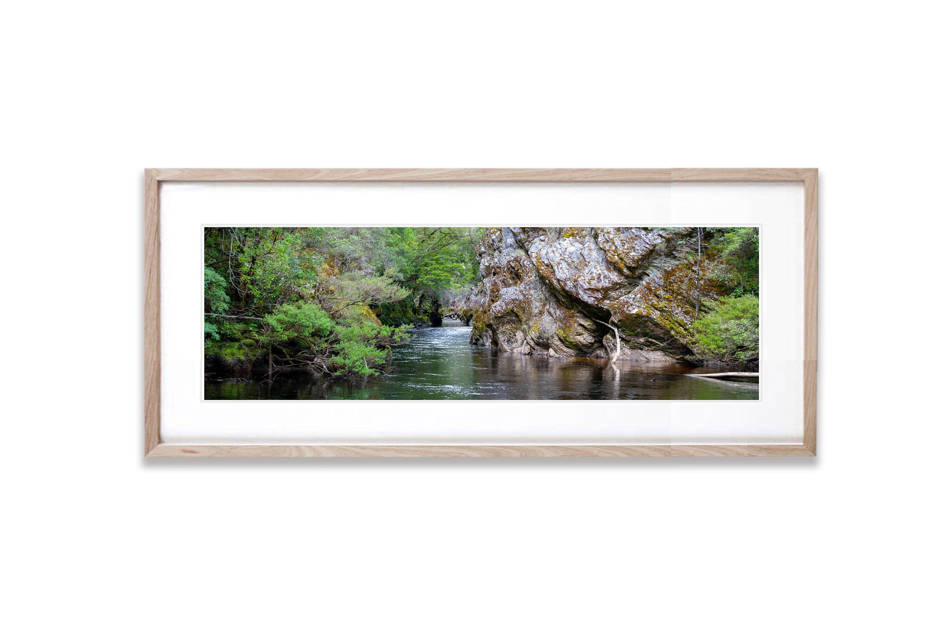 The Franklin River Junction, Tasmania - Panorama No.3