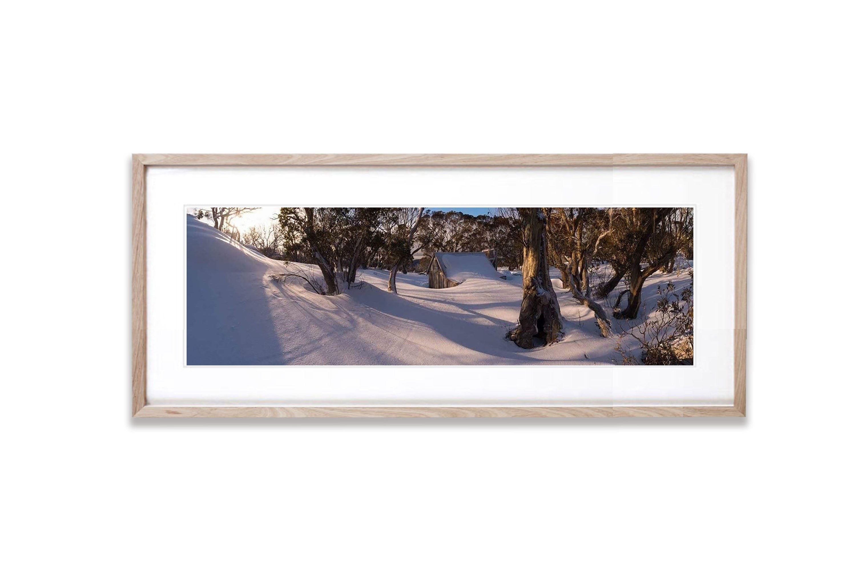 Wallace's Hut in Snow, Falls Creek, Victorian High Country