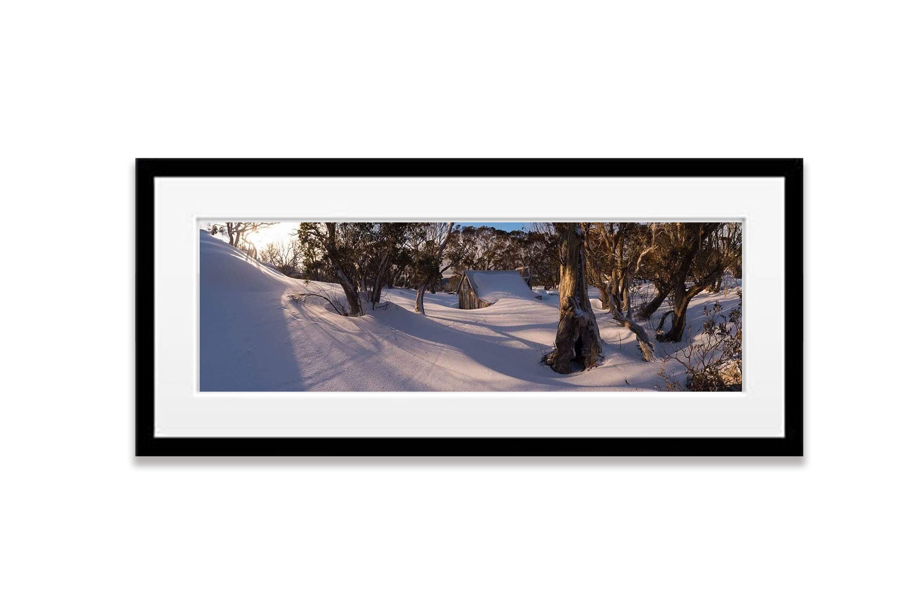 Wallace's Hut in Snow, Falls Creek, Victorian High Country