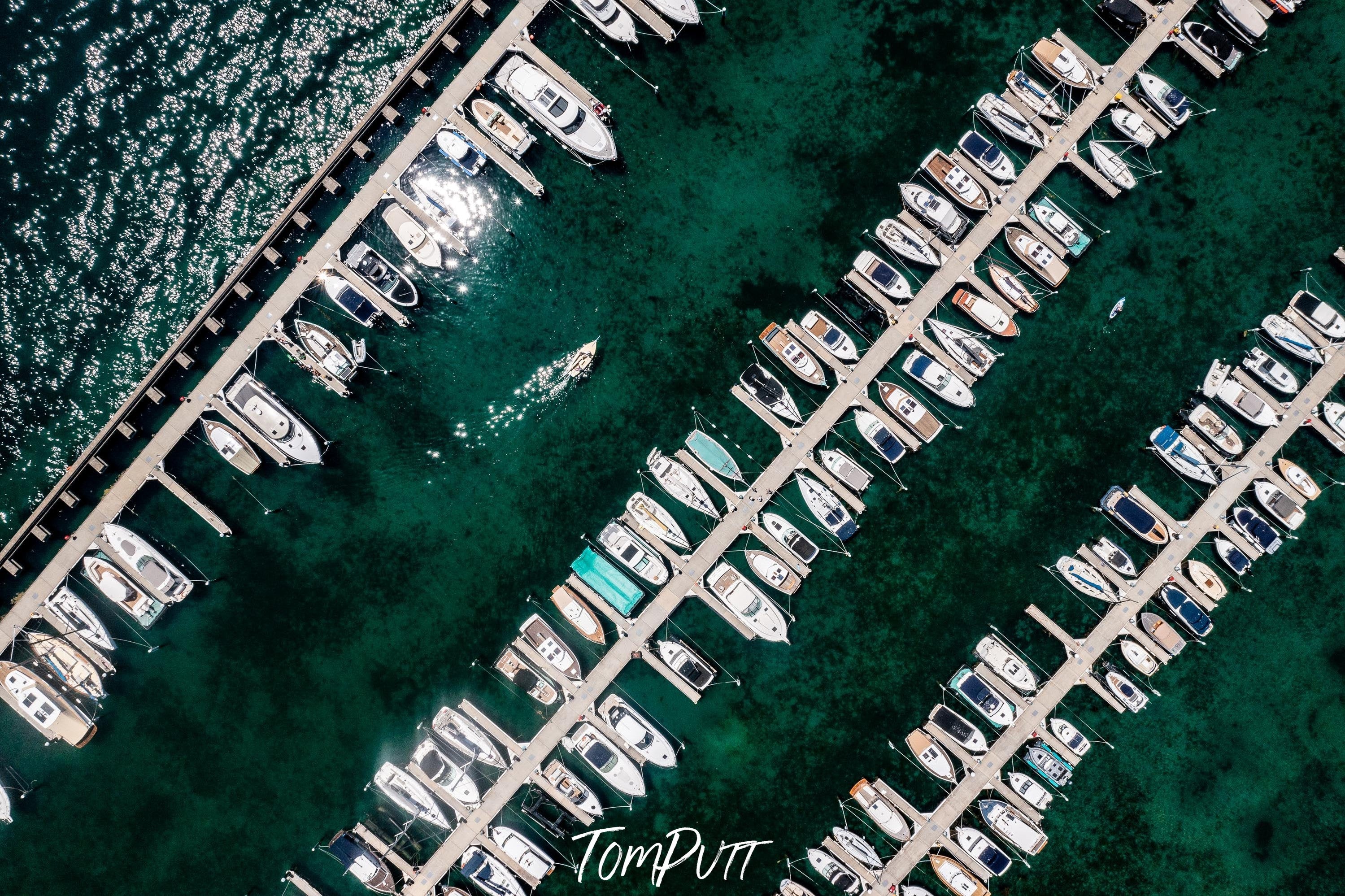 Above Blairgowrie Yacht Club