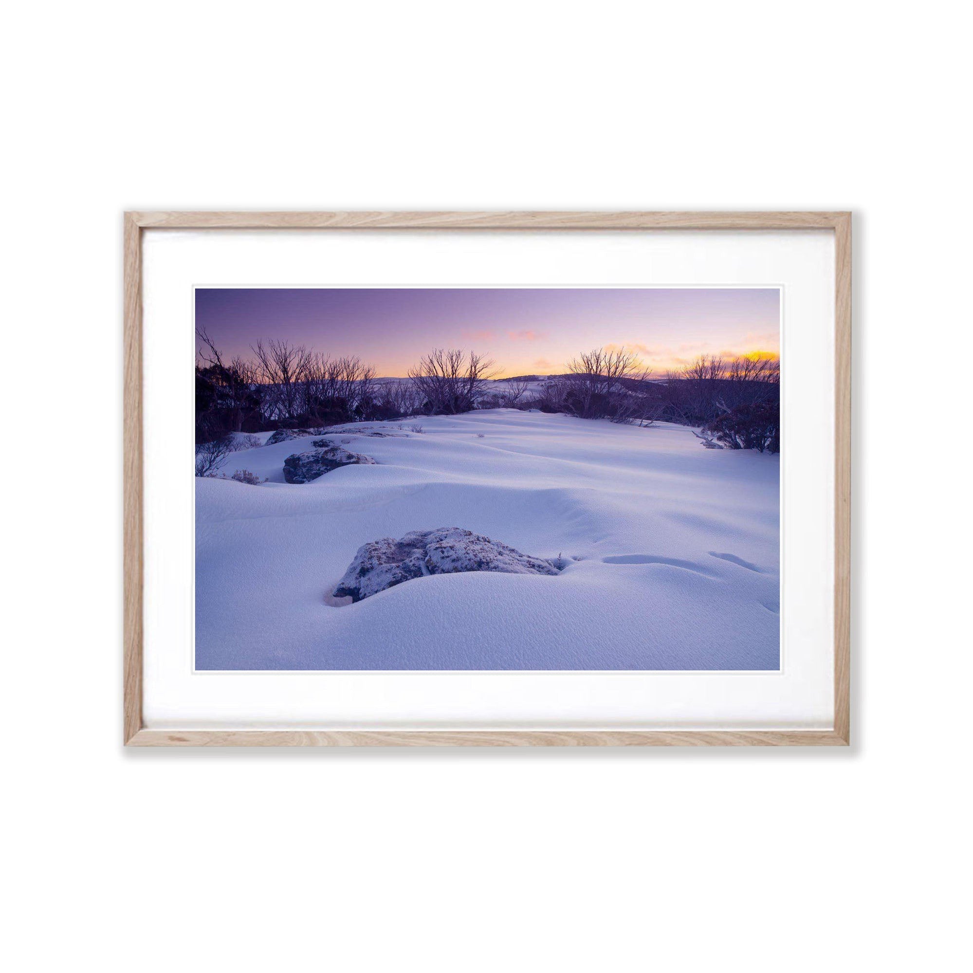 Alpine Dawn in winter, Falls Creek, Victoria