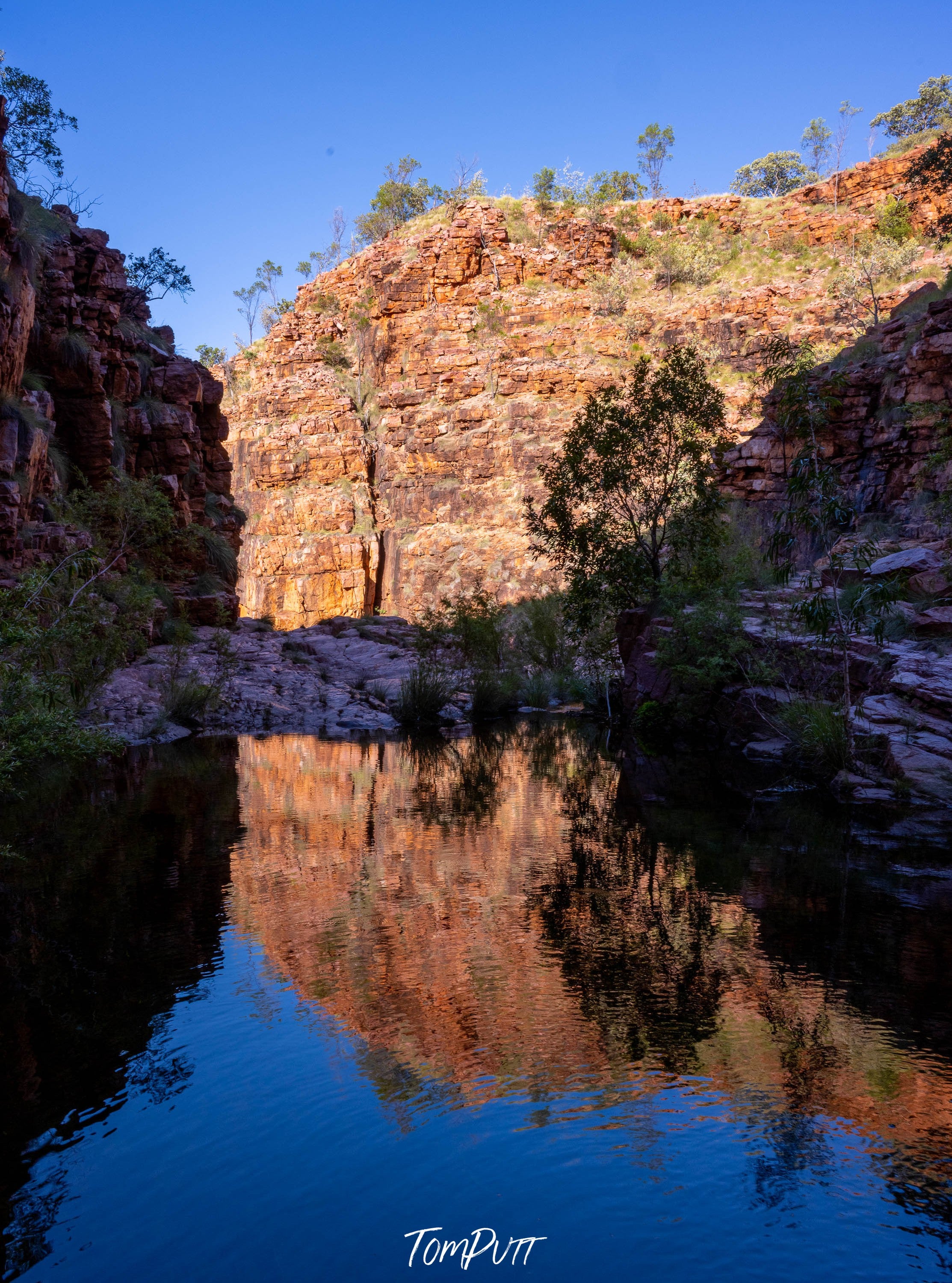 Amaroo Falls Reflection, El Questro, The Kimberley