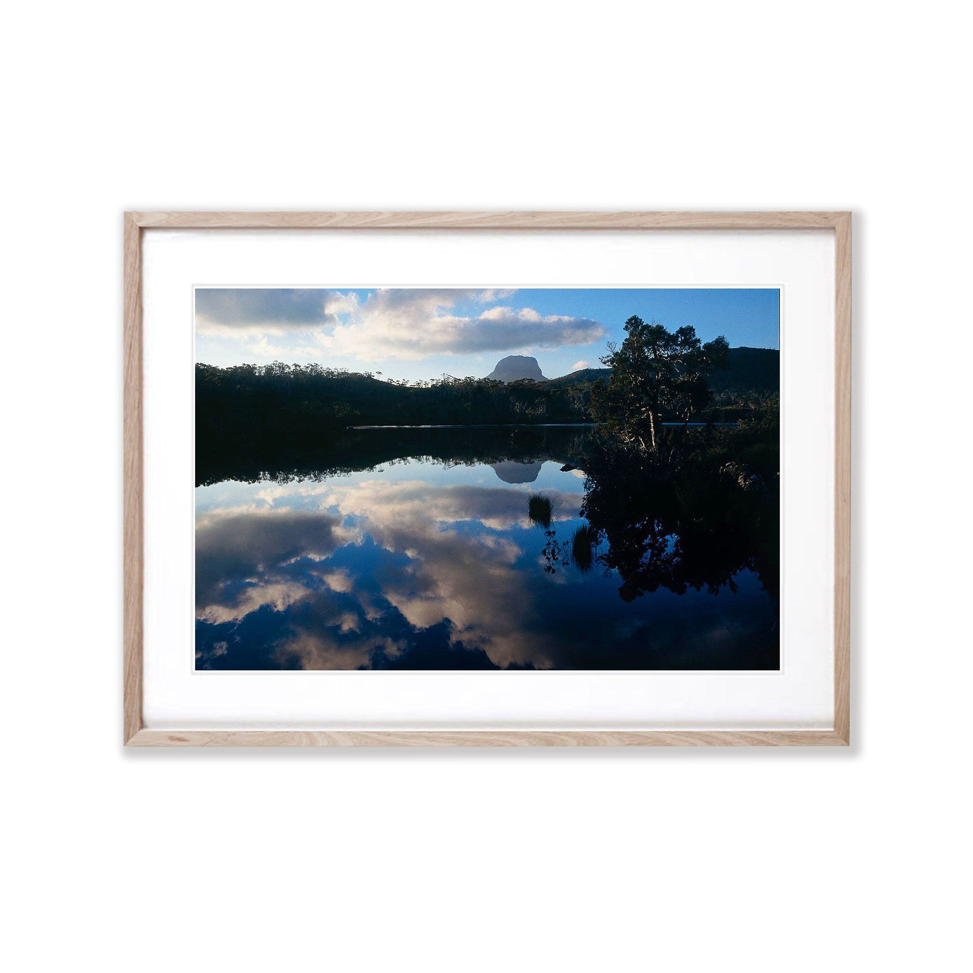 Barn Bluff reflected in Lake Windermere, Overland Track, Cradle Mountain, Tasmania