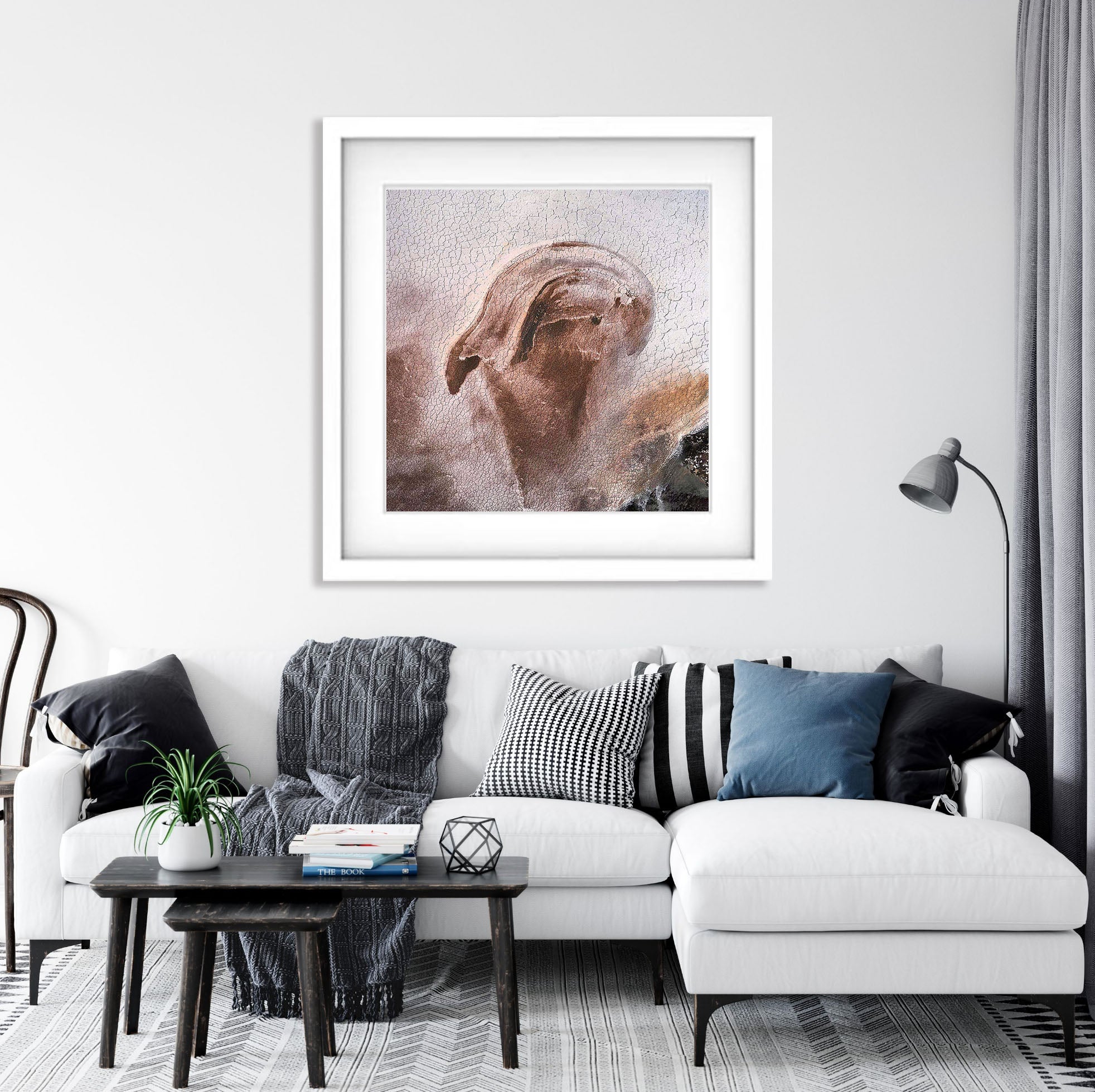 ARTWORK INSTOCK - Birdman - Available 150 x 150cms mounted print (ready to frame) in the gallery TODAY!